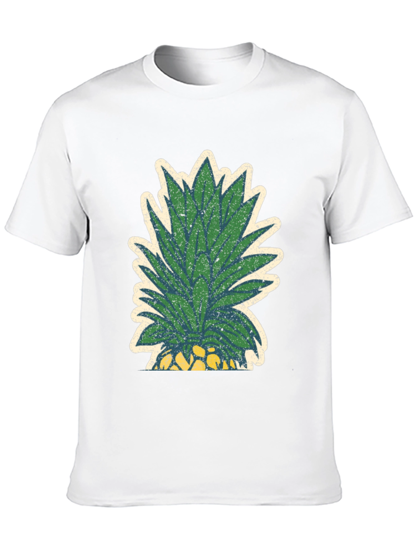 Pineapple Graphic Print Tee