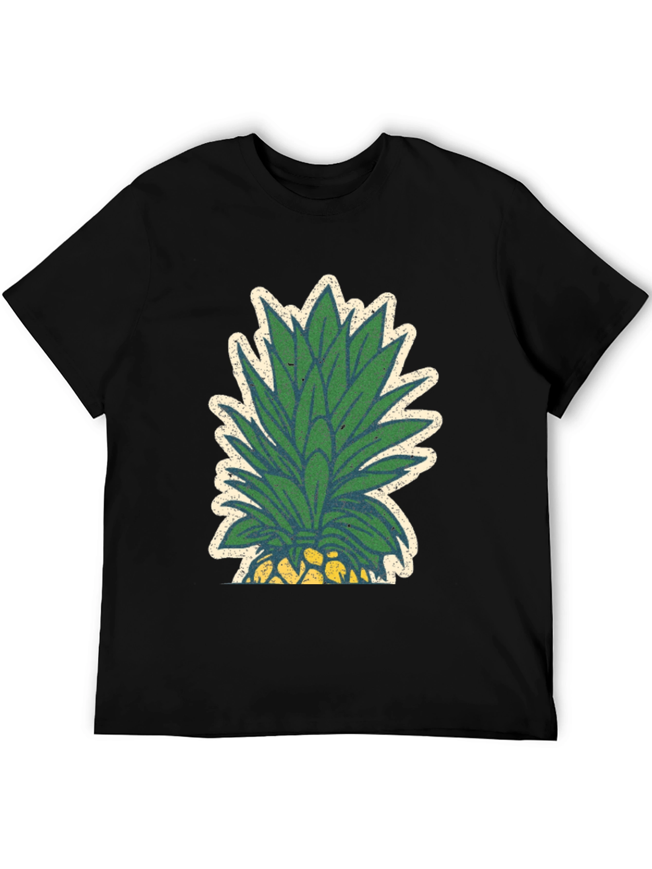 Pineapple Graphic Print Tee