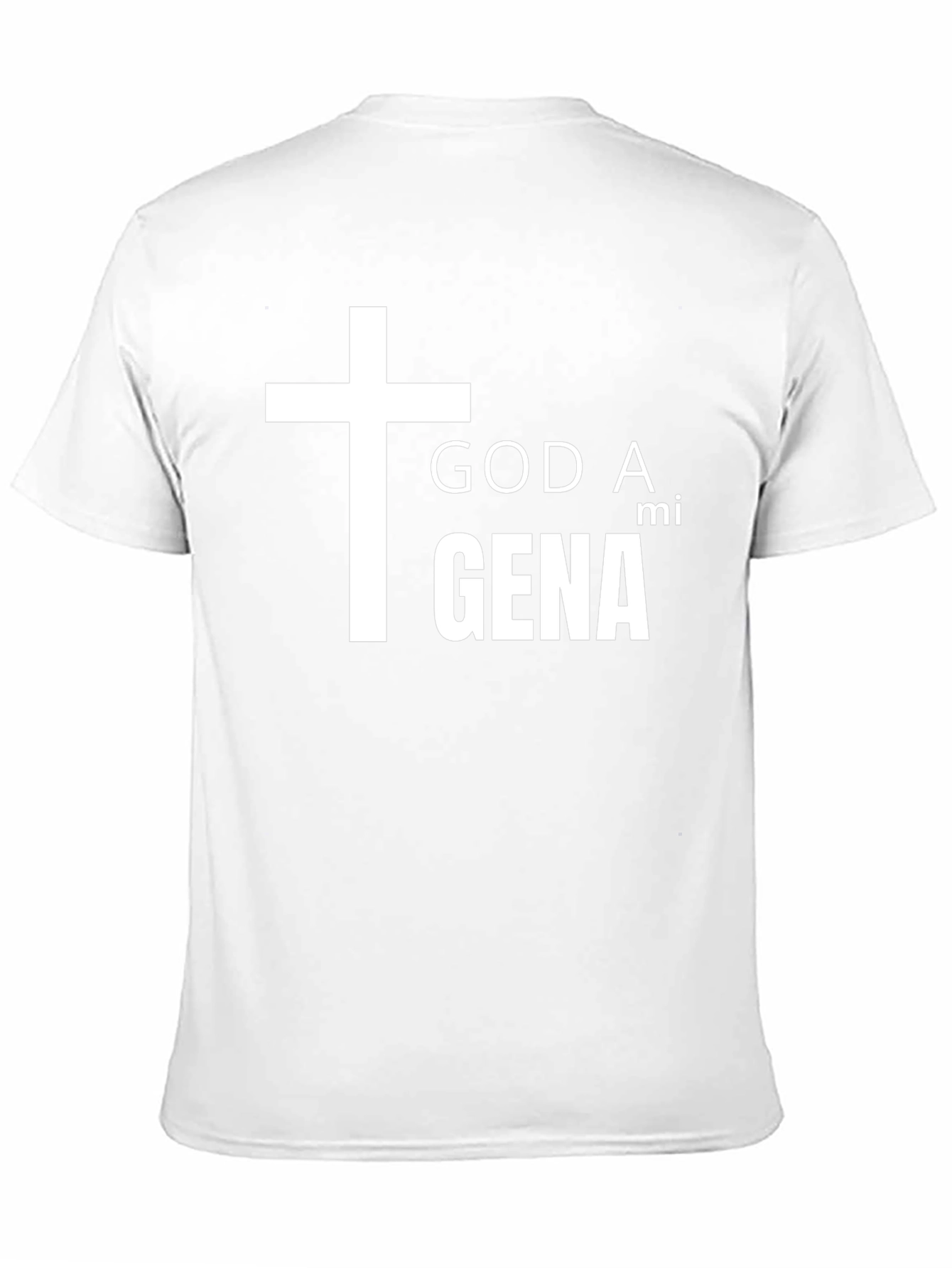 God A mi Gena T-Shirt - Christian Graphic Tee