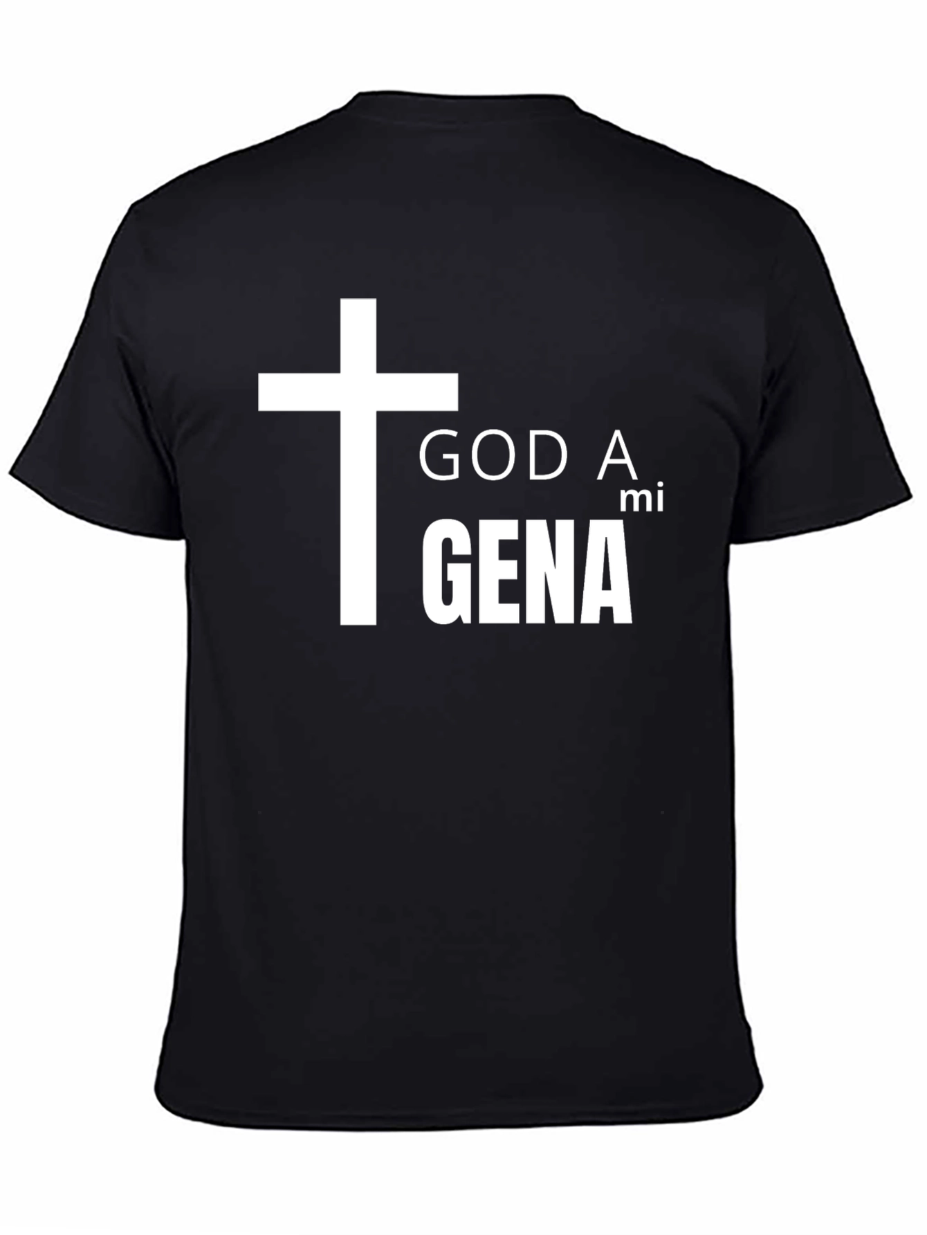 God A mi Gena T-Shirt - Christian Graphic Tee
