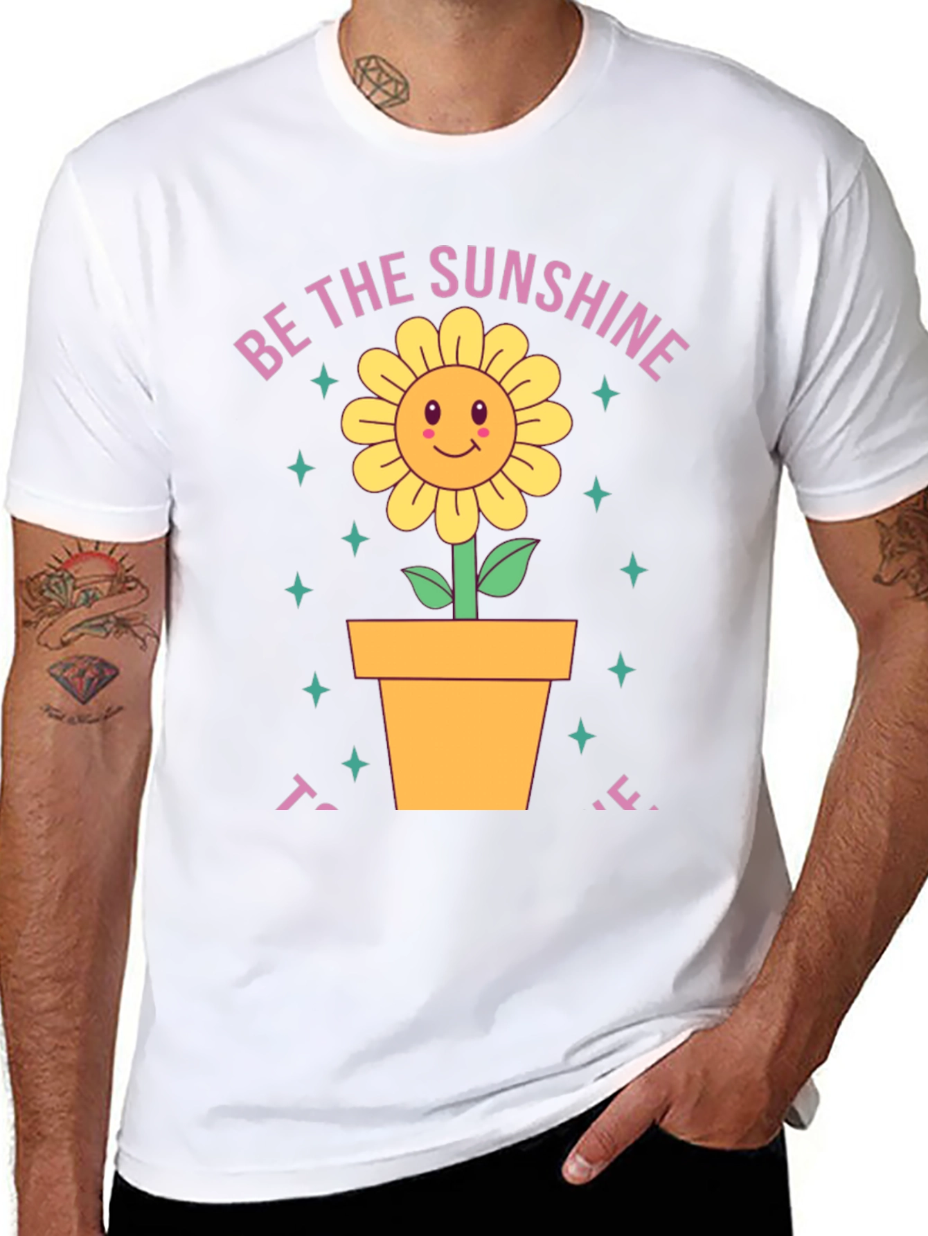Be the Sunshine Black Graphic Tee