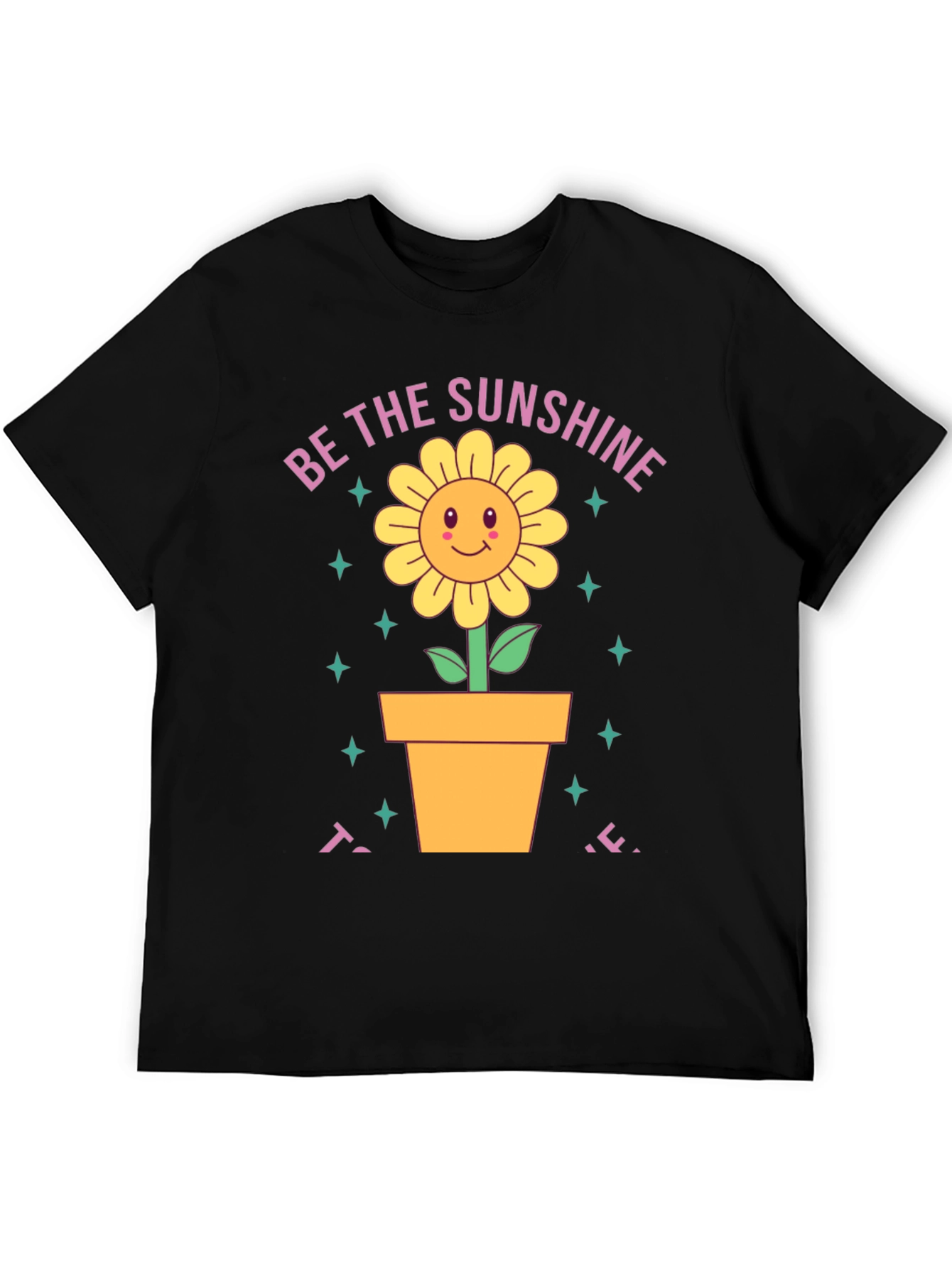 Be the Sunshine Black Graphic Tee