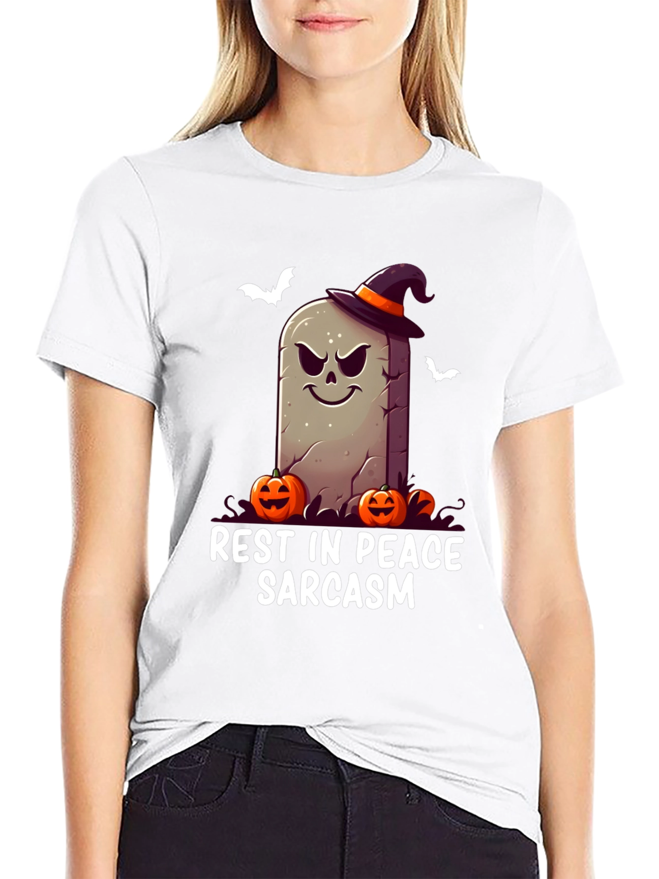 Rest In Peace Sarcasm Halloween T-Shirt