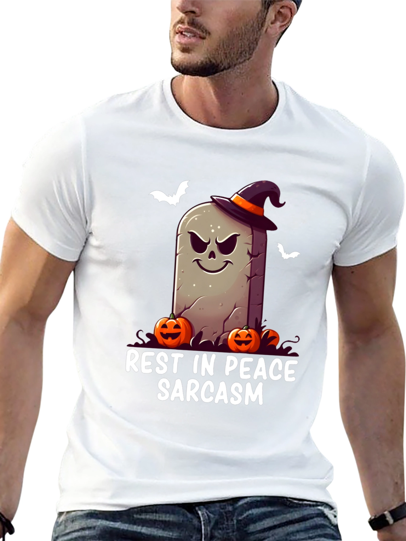 Rest In Peace Sarcasm Halloween T-Shirt