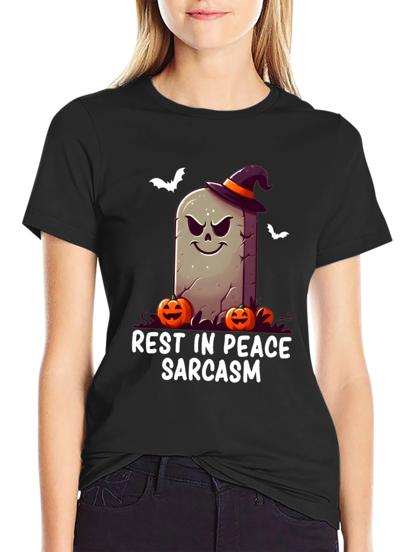 Rest In Peace Sarcasm Halloween T-Shirt