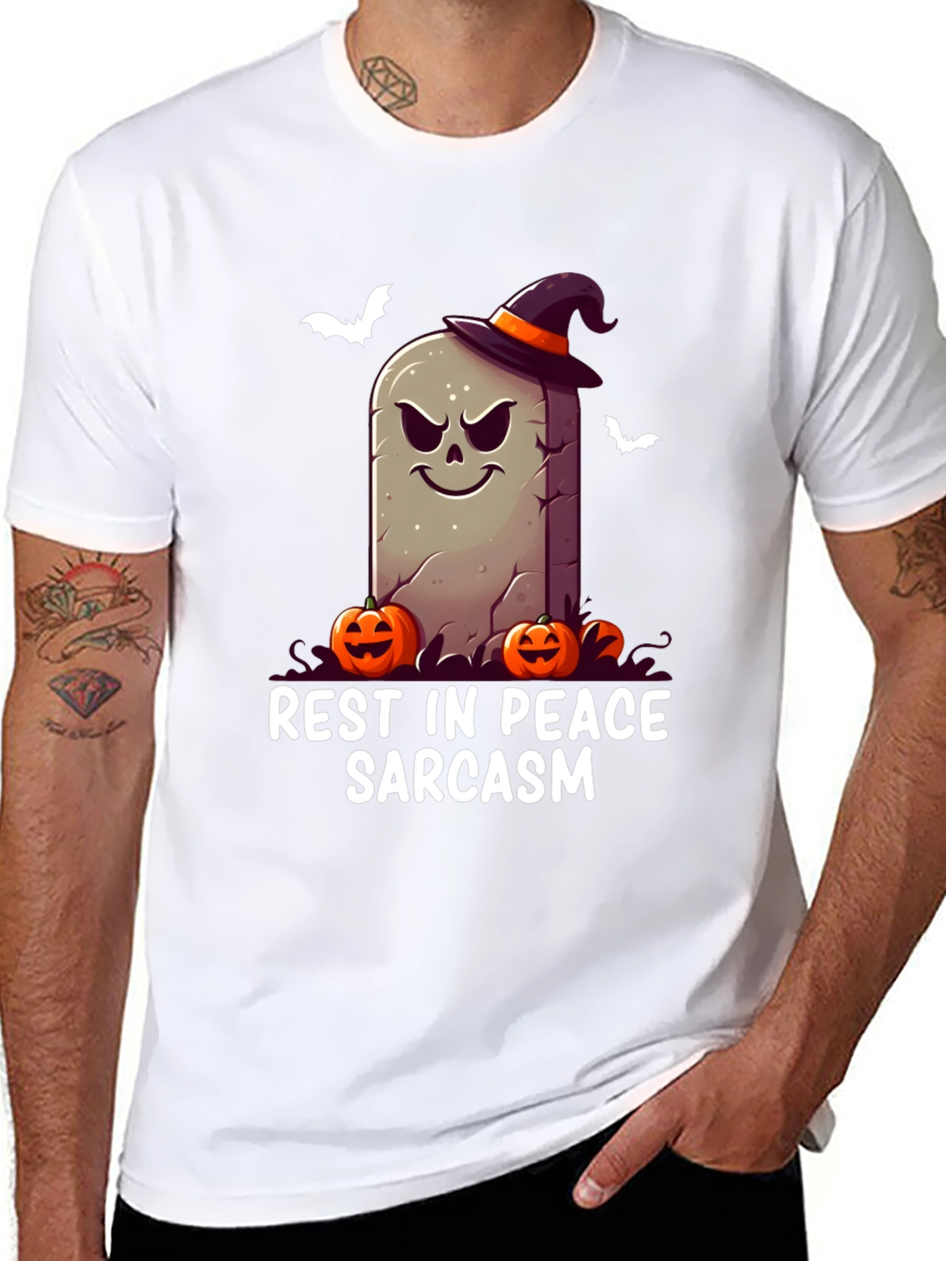 Rest In Peace Sarcasm Halloween T-Shirt