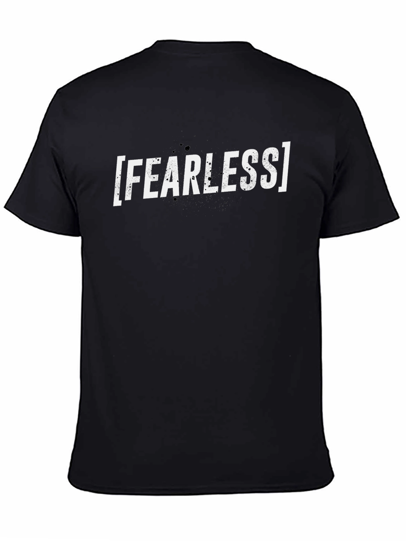 Fearless Graphic Black T-Shirt
