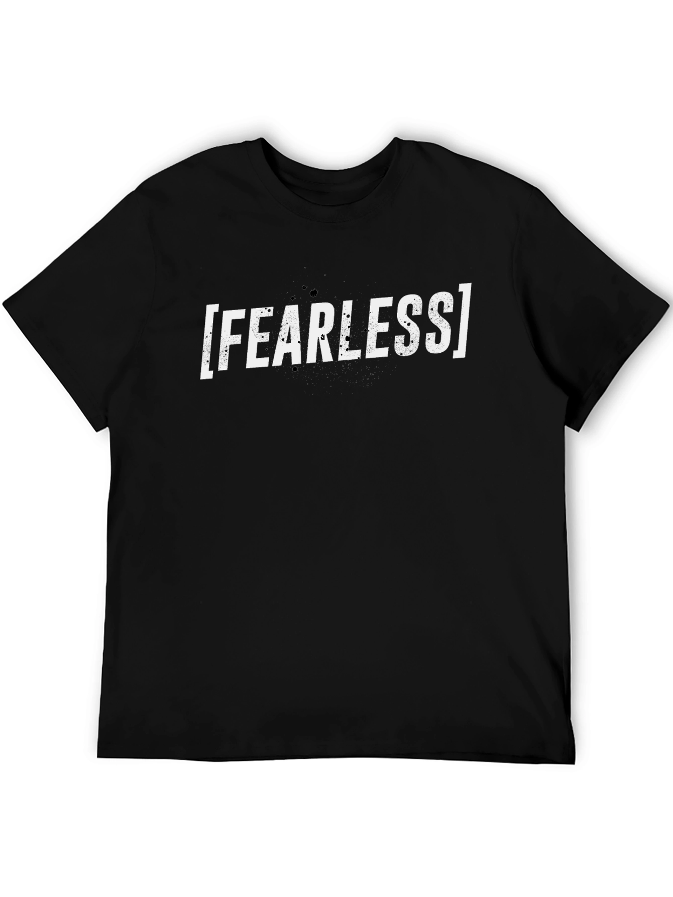Fearless Graphic Black T-Shirt