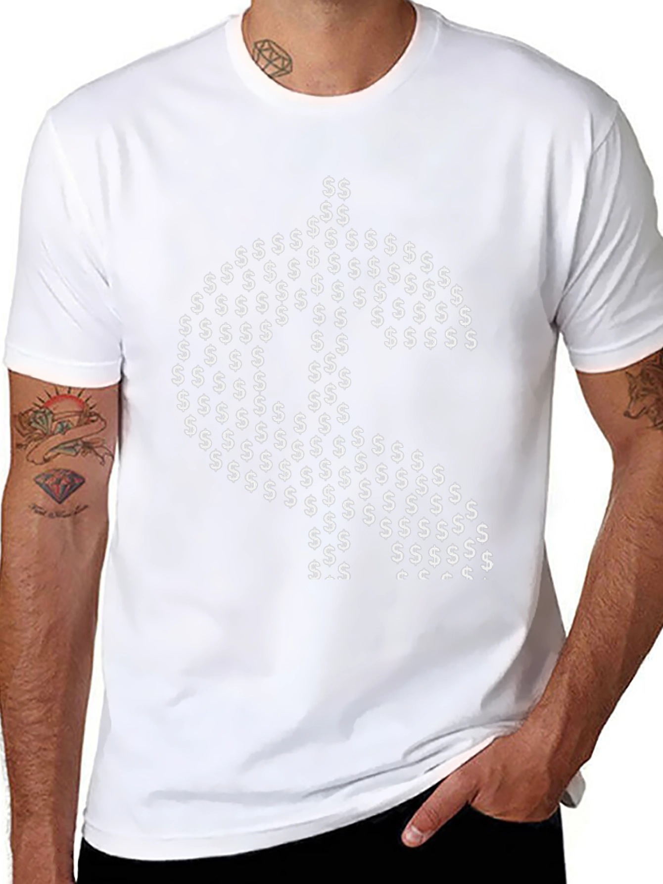 Dollar Sign Money Graphic Tee
