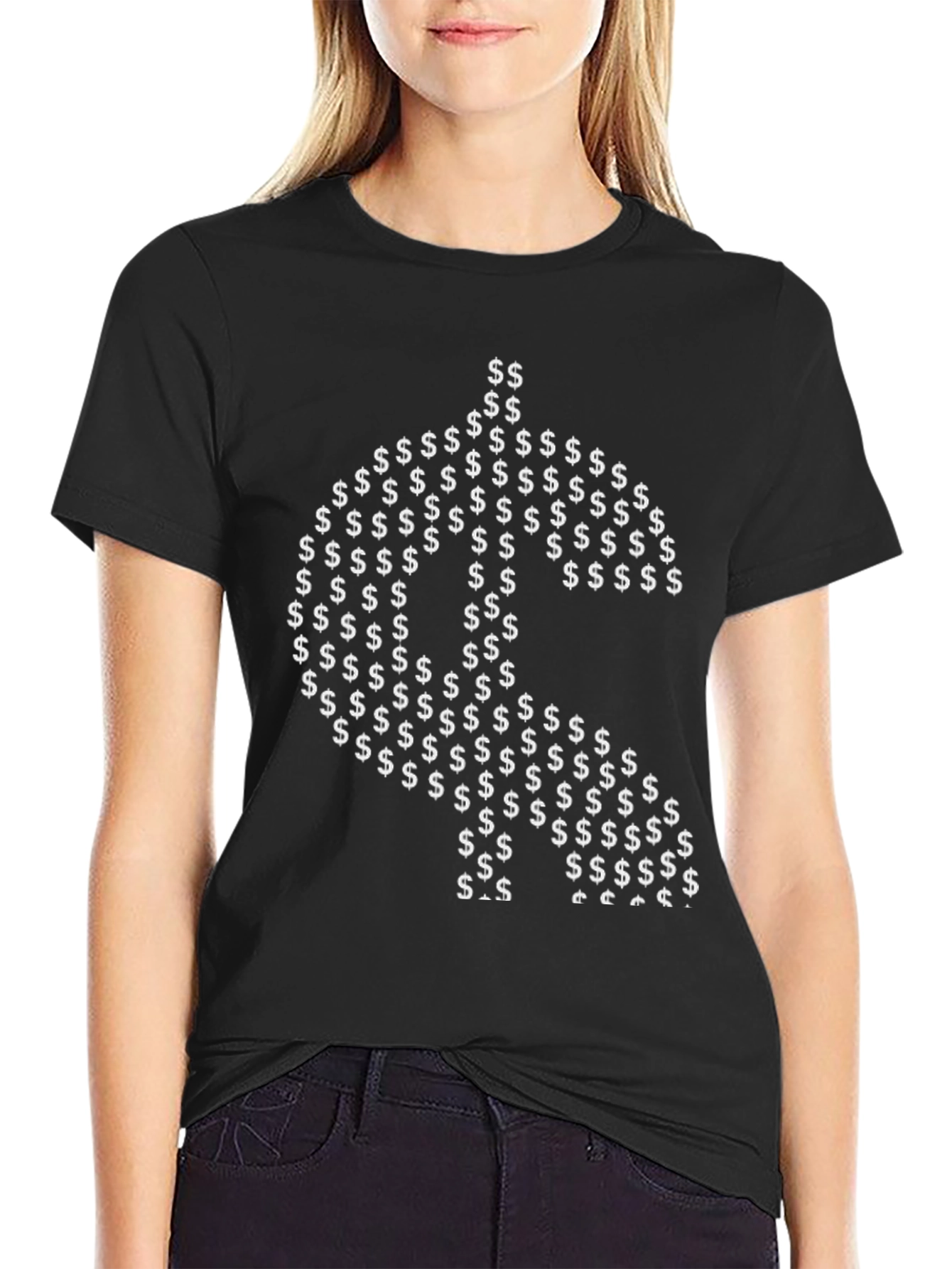Dollar Sign Money Graphic Tee