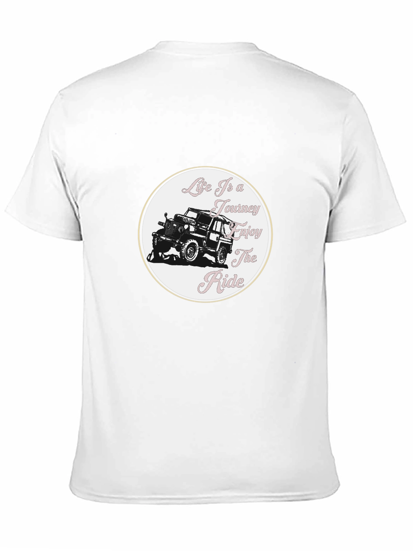 Life is a Journey Graphic Tee - Black