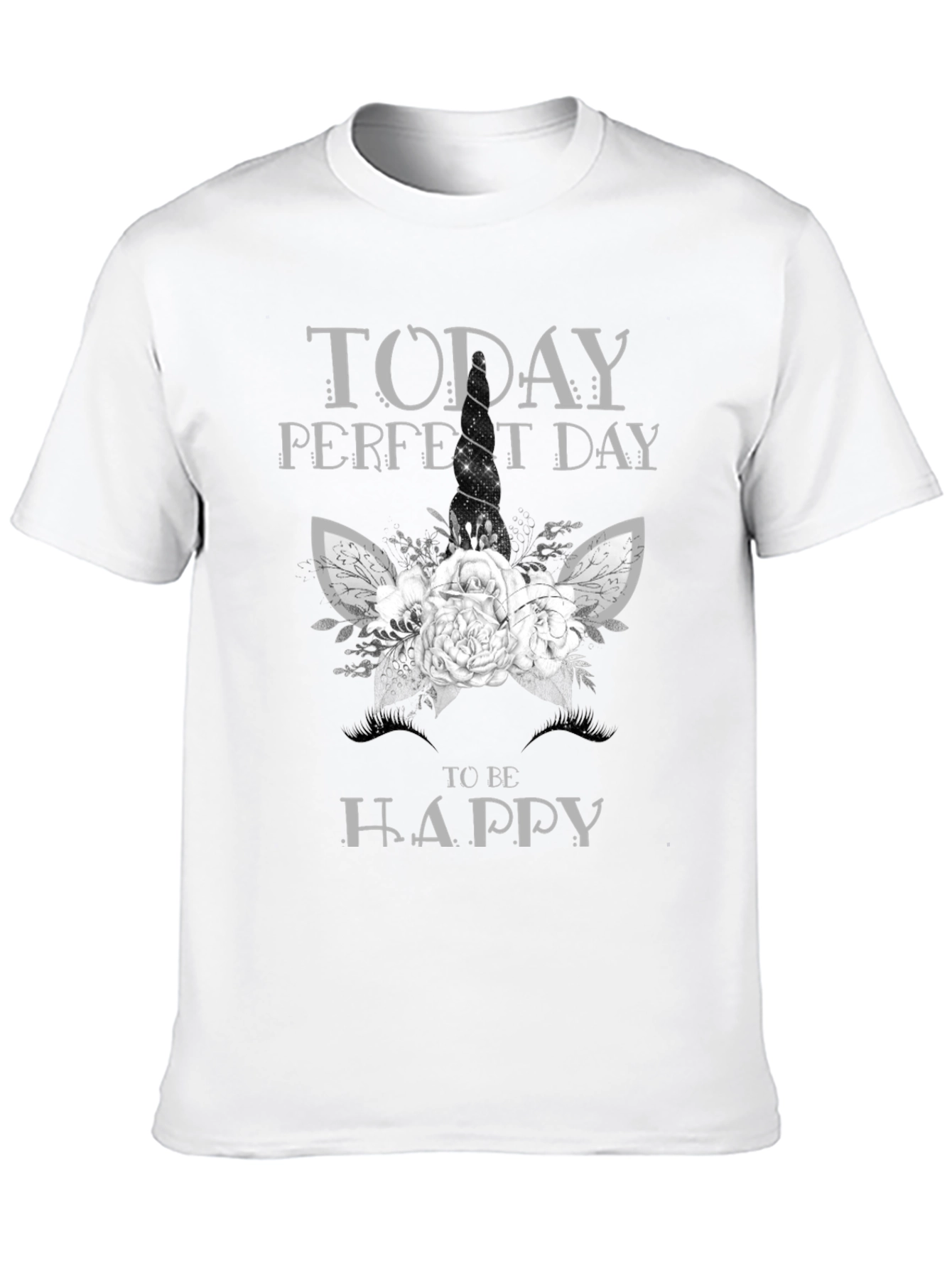 Today Perfect Day Happy Unicorn T-Shirt