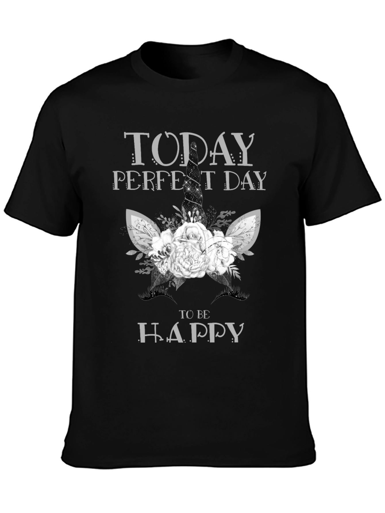 Today Perfect Day Happy Unicorn T-Shirt
