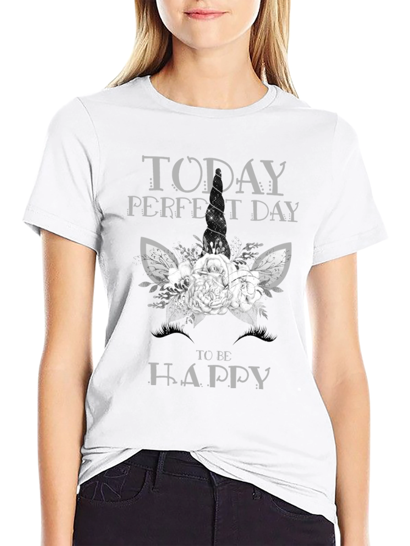 Today Perfect Day Happy Unicorn T-Shirt
