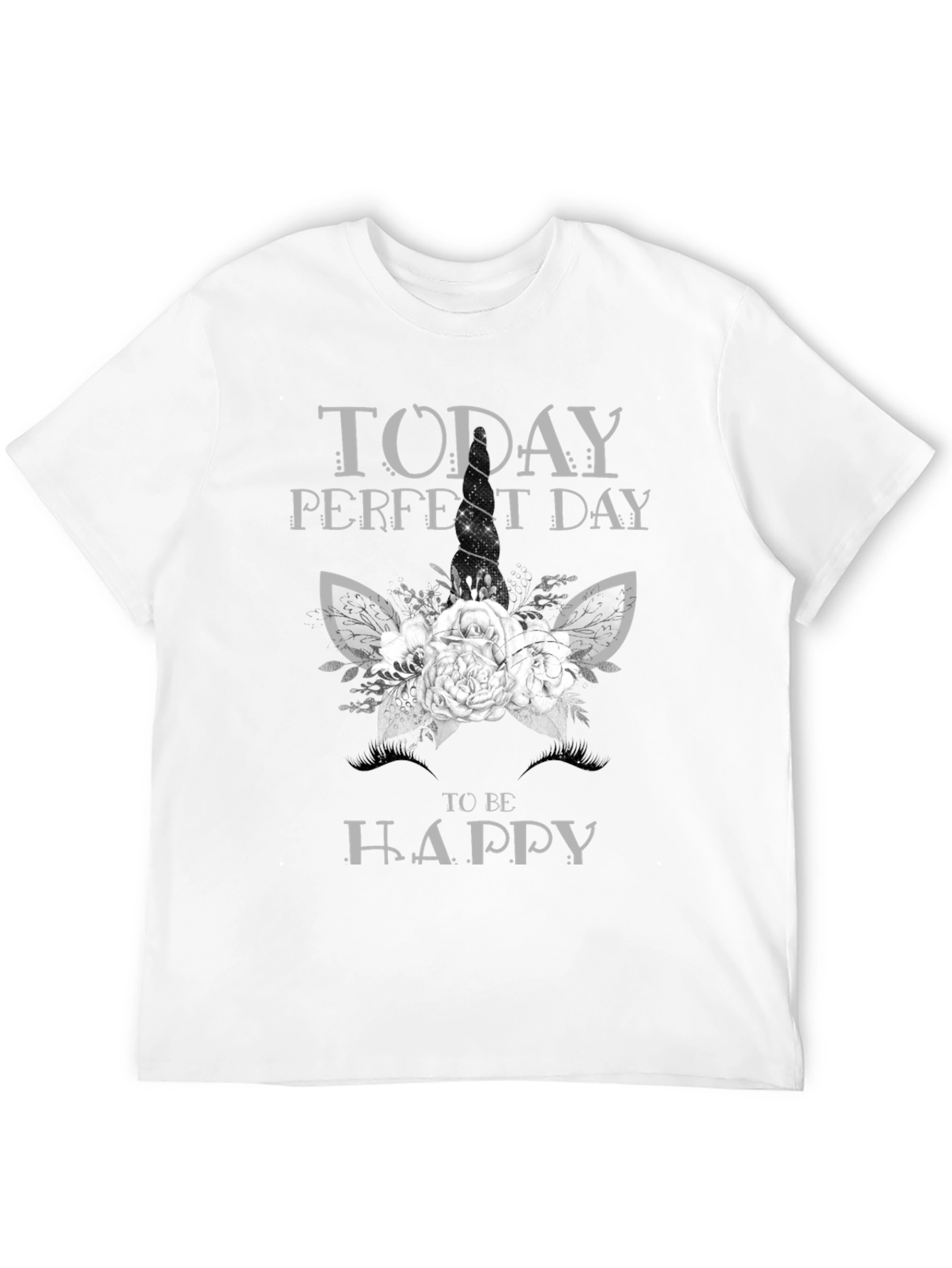 Today Perfect Day Happy Unicorn T-Shirt