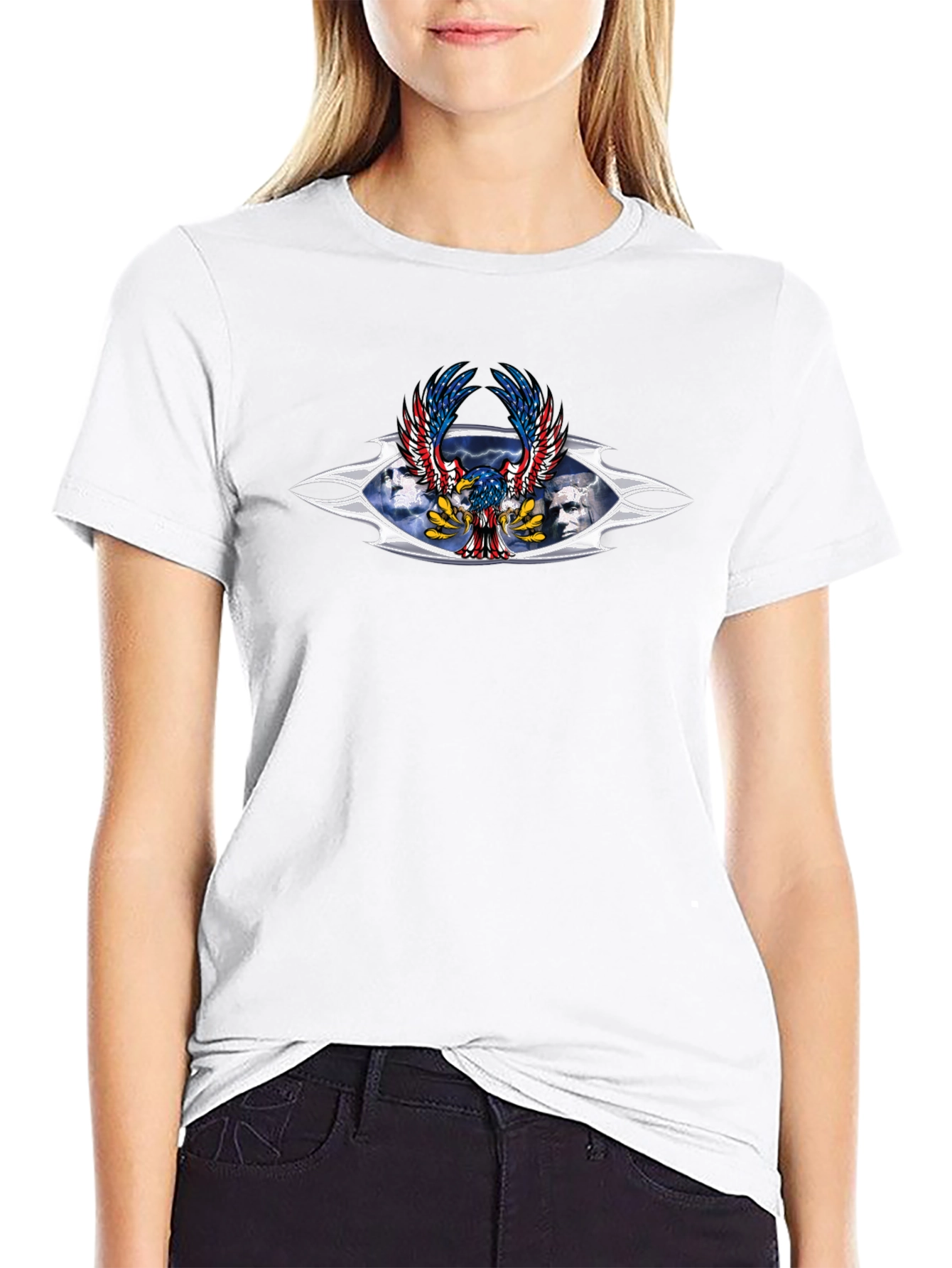 American Eagle & Presidents Graphic T-Shirt