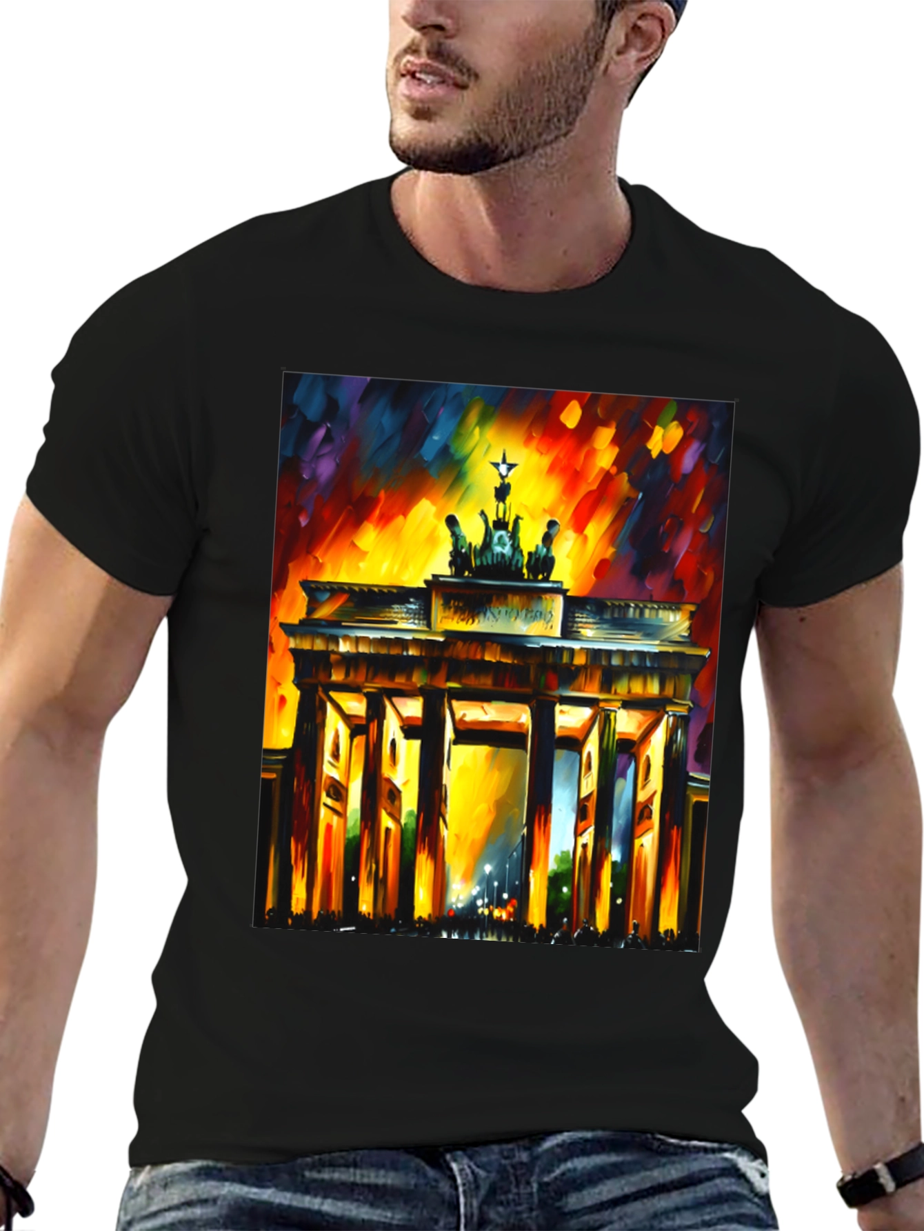 Berlin Brandenburg Gate Mens Graphic Tee