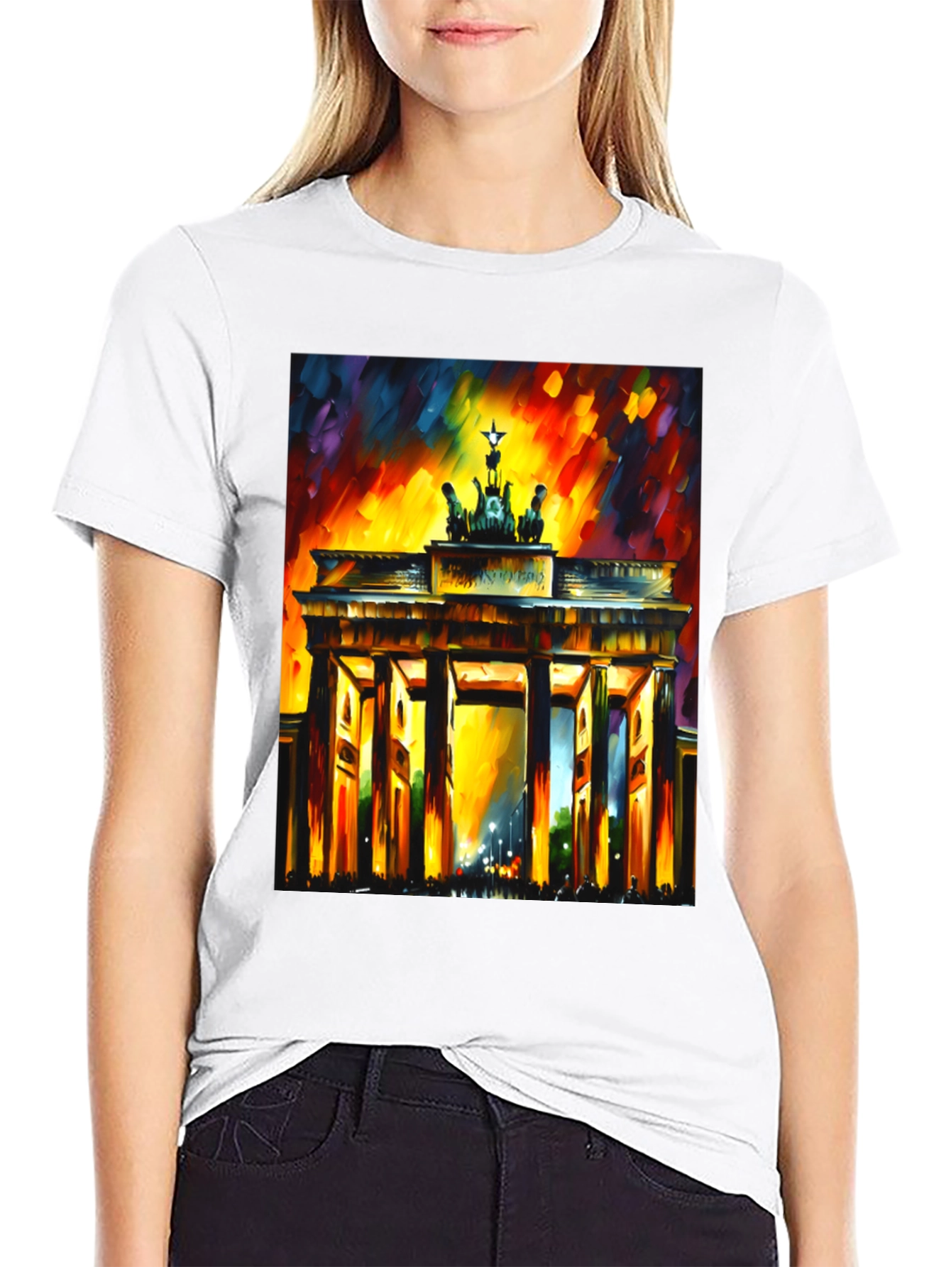 Berlin Brandenburg Gate Mens Graphic Tee