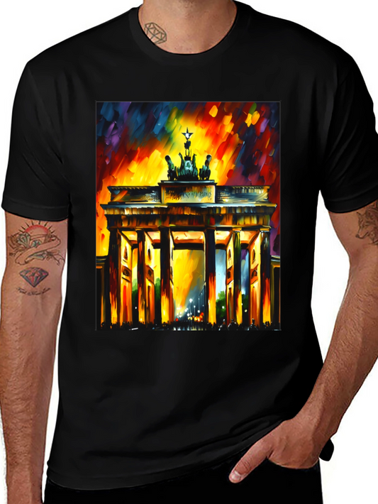 Berlin Brandenburg Gate Mens Graphic Tee