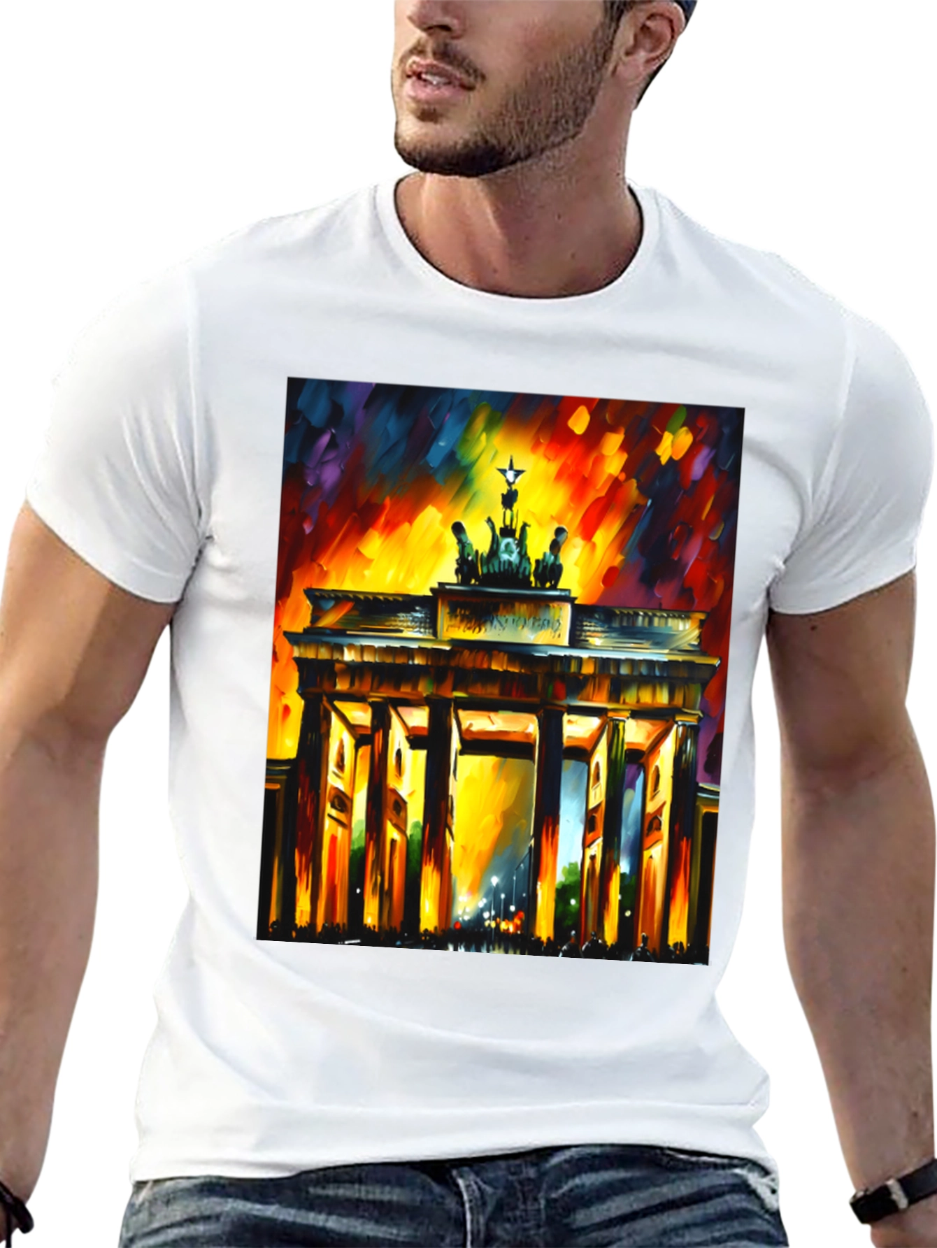 Berlin Brandenburg Gate Mens Graphic Tee