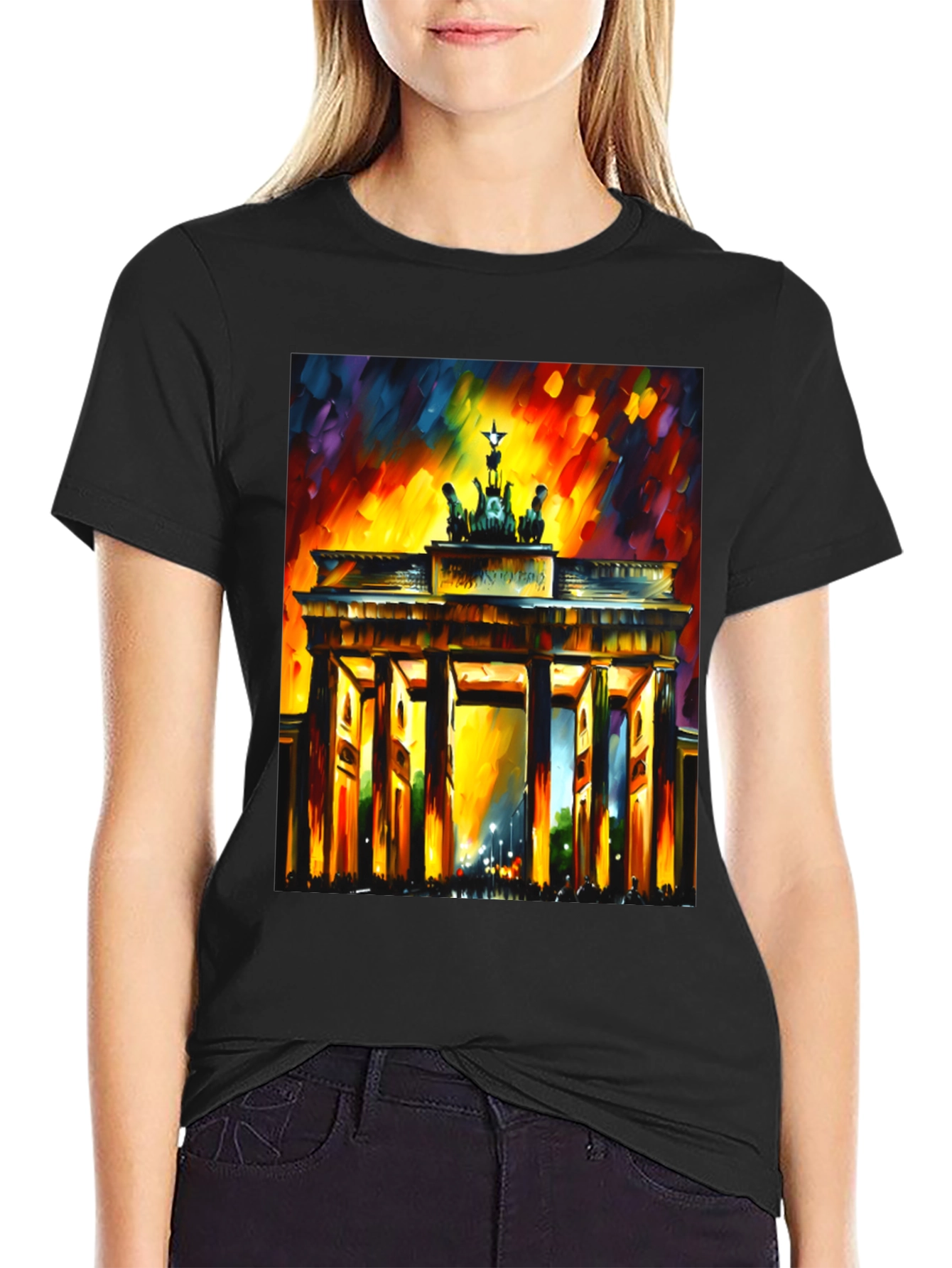 Berlin Brandenburg Gate Mens Graphic Tee