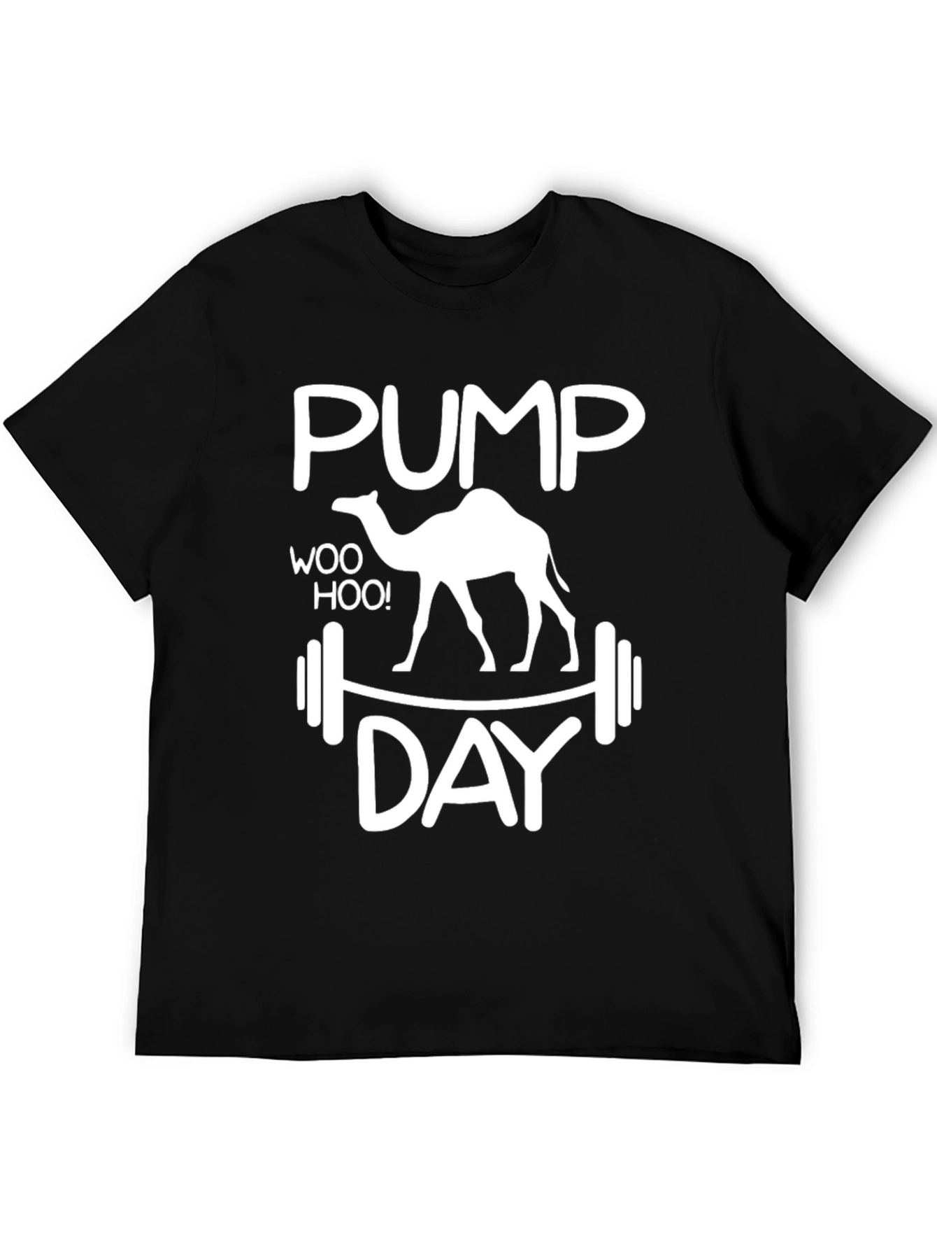 PUMP DAY Camel Graphic T-Shirt