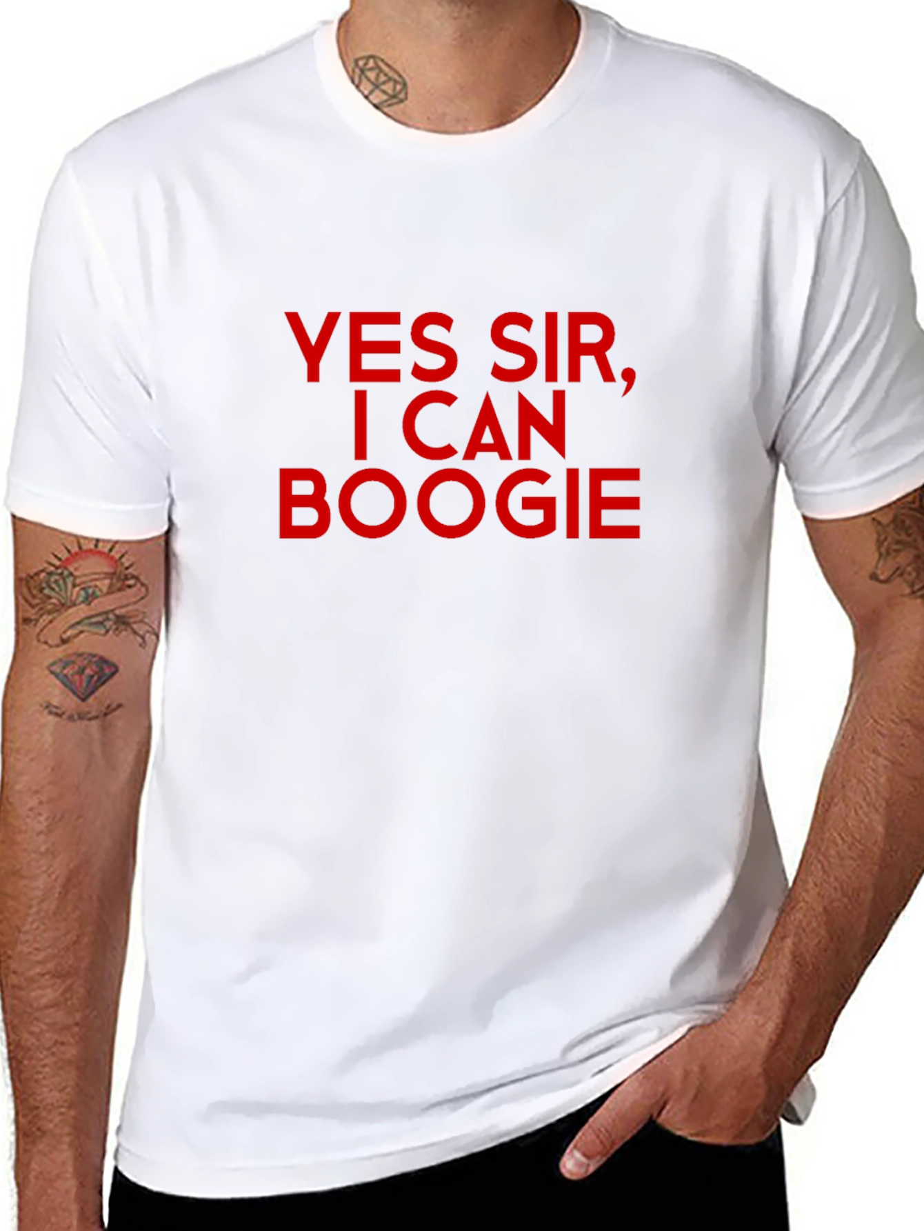 Yes Sir I Can Boogie - Funny Graphic Tee