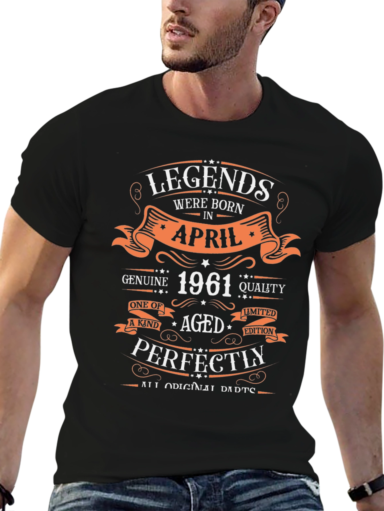 Legends Born in April 1961 T-Shirt