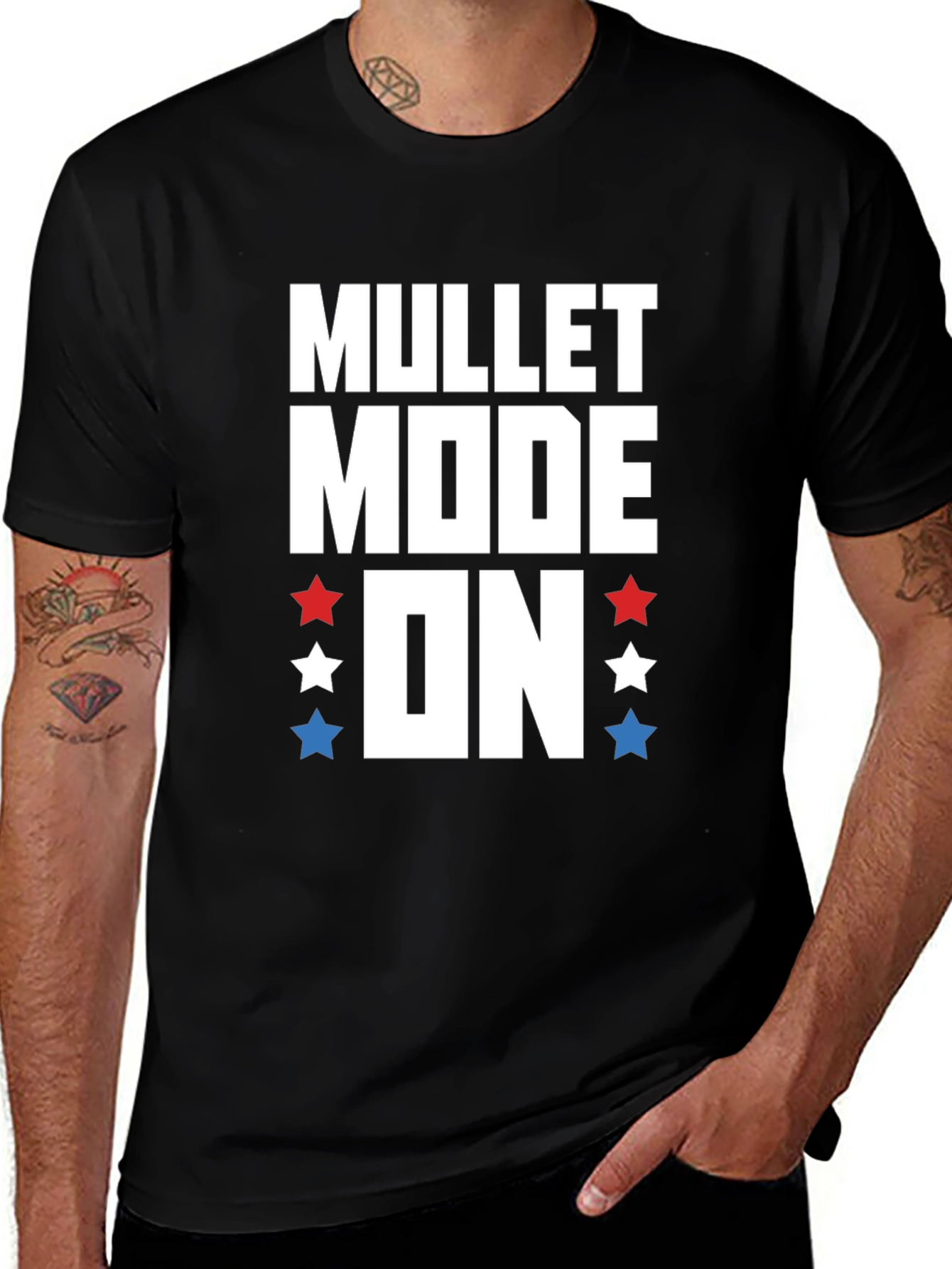Mullet Mode On Graphic Tee