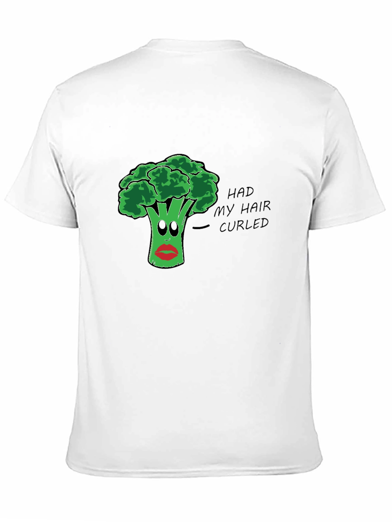 Broccoli Hair Pun T-Shirt - Funny Vegetable Tee