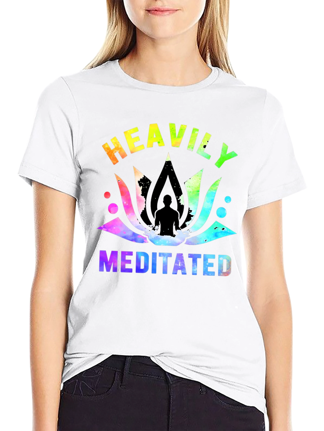 Heavily Meditated Graphic T-Shirt