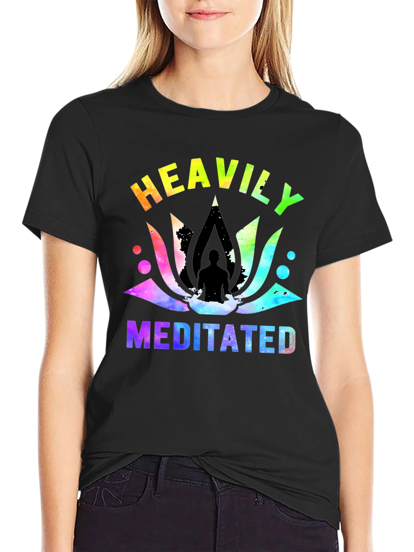 Heavily Meditated Graphic T-Shirt