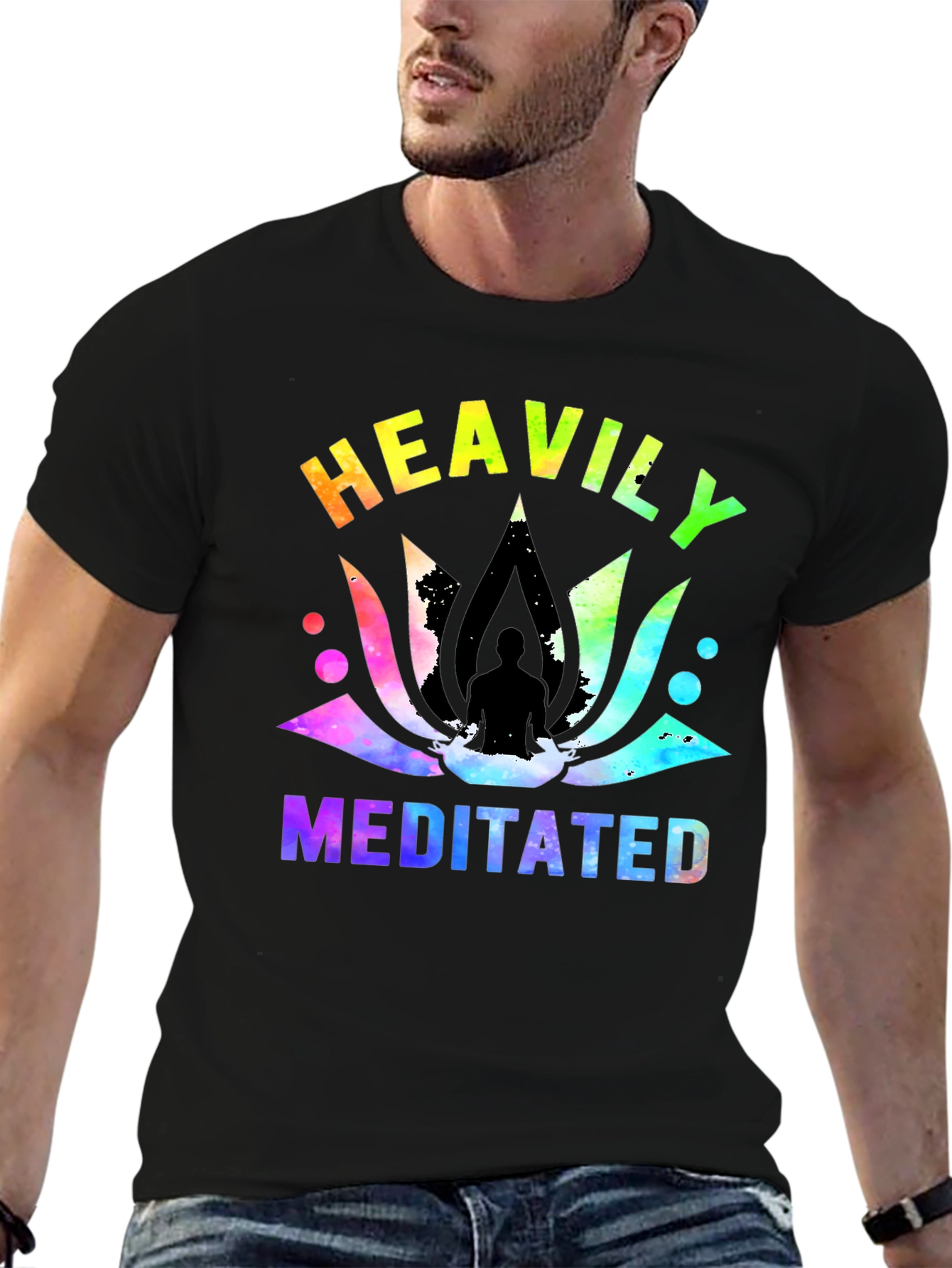 Heavily Meditated Graphic T-Shirt