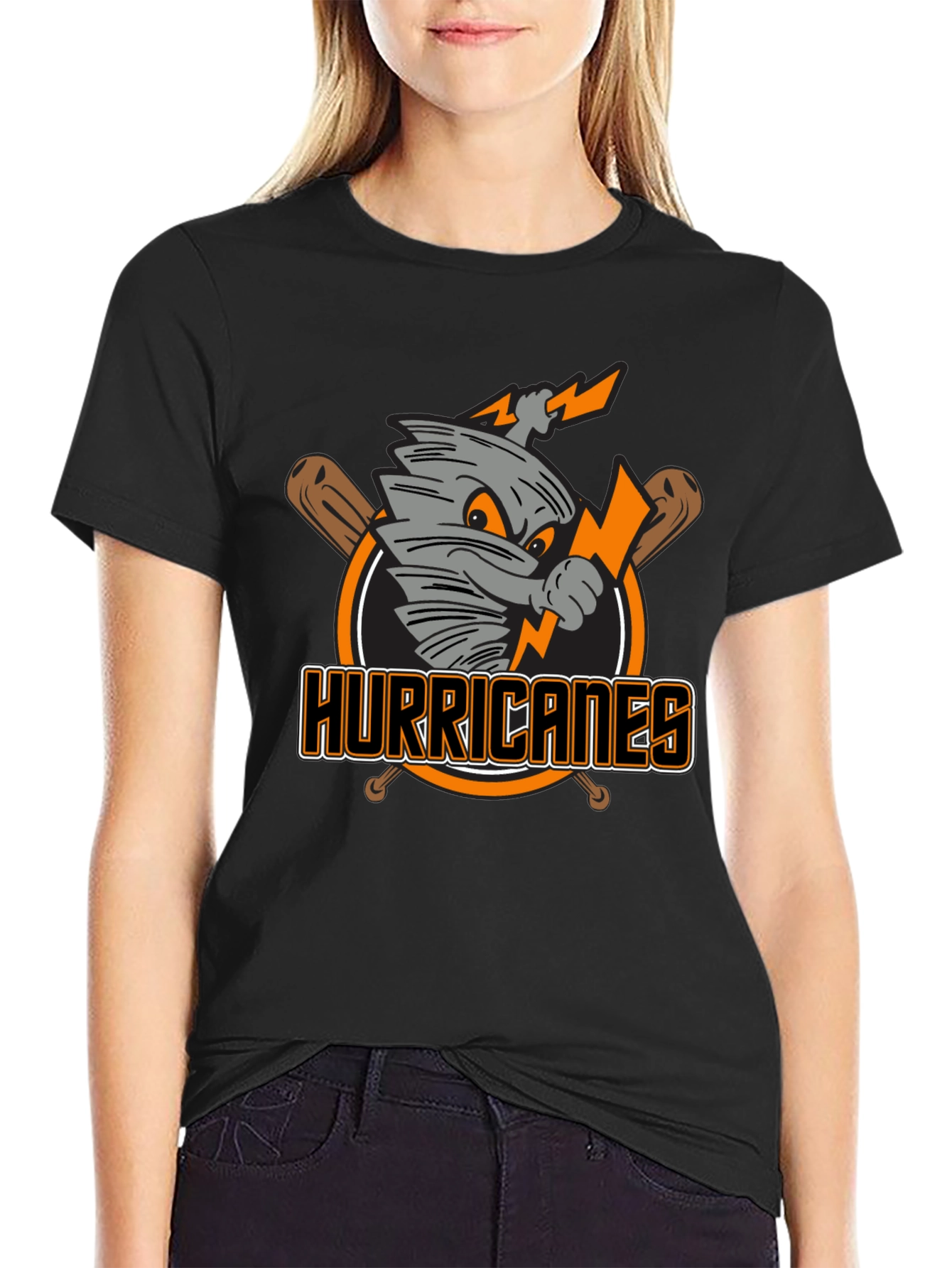 Hurricanes Baseball Graphic T-Shirt
