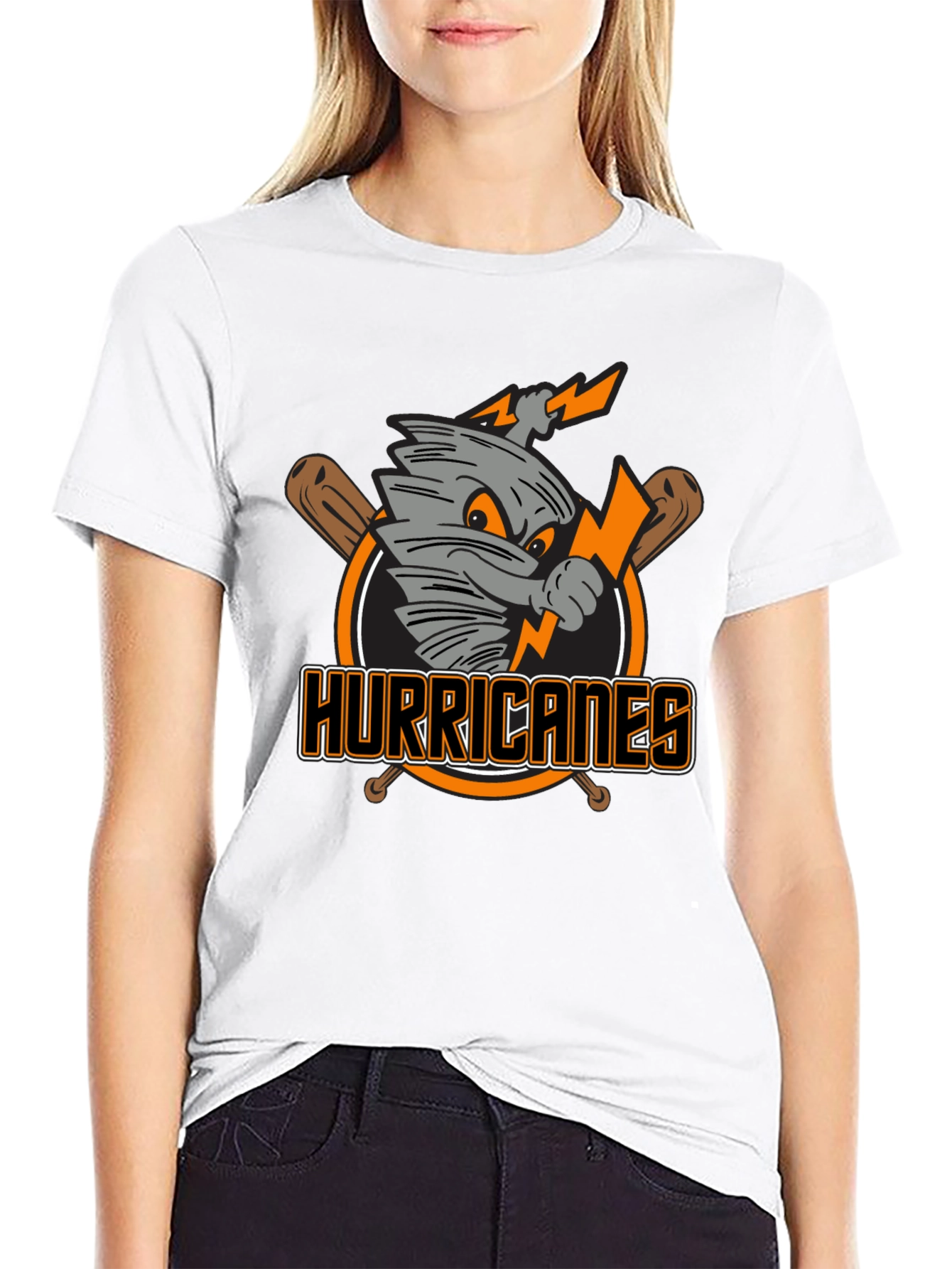 Hurricanes Baseball Graphic T-Shirt