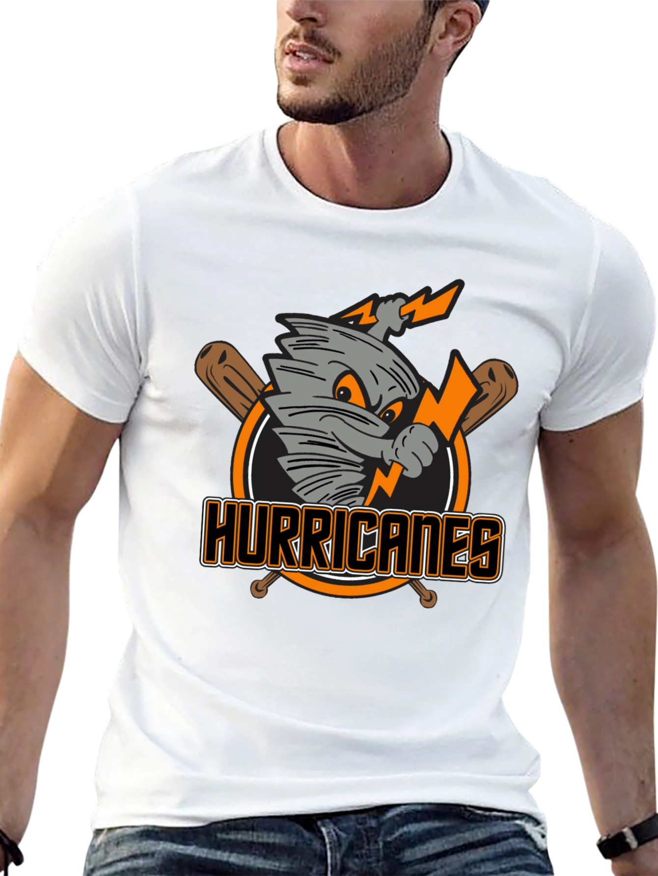 Hurricanes Baseball Graphic T-Shirt