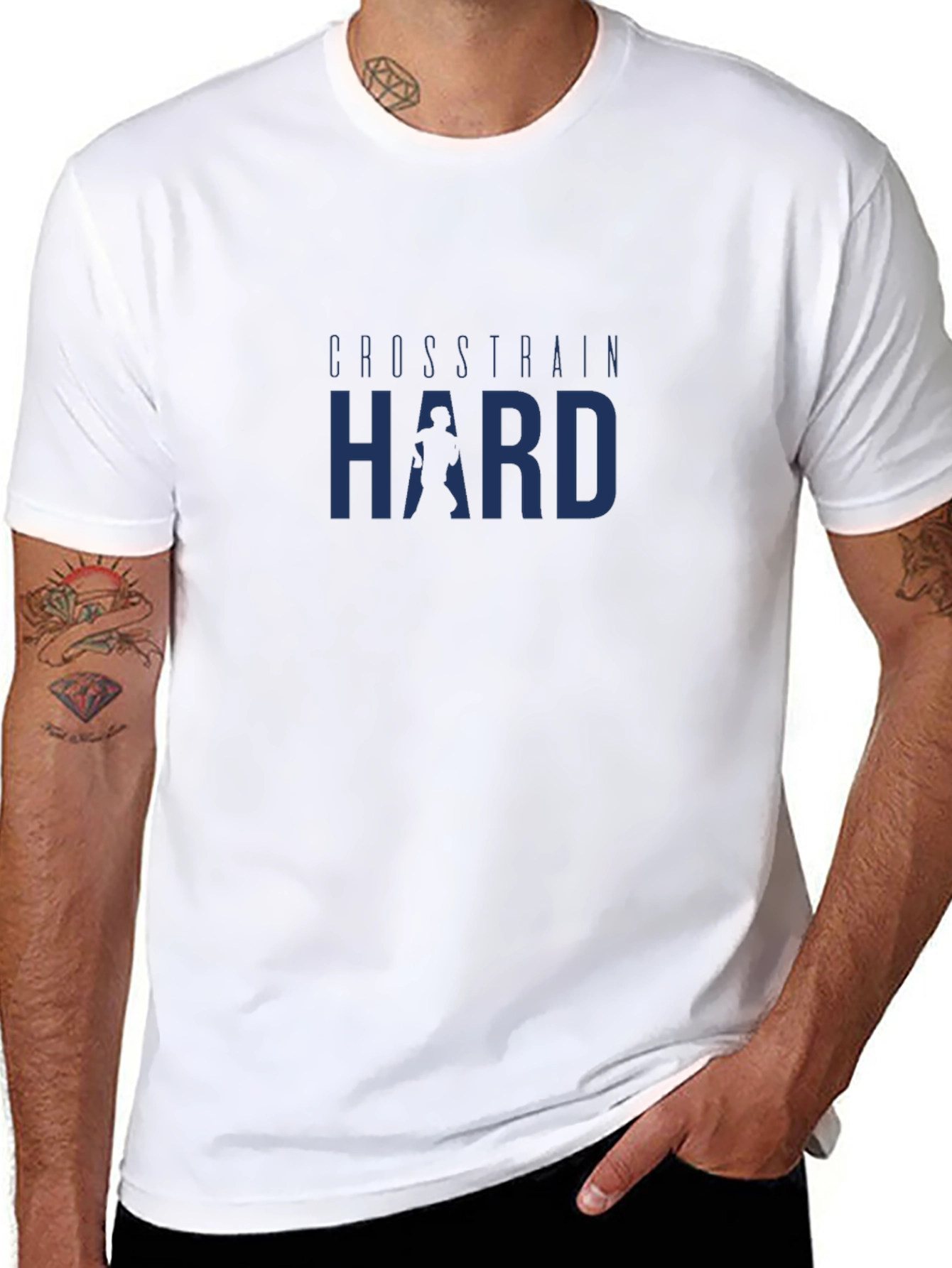 Cross-Train Hard T-Shirt - Black