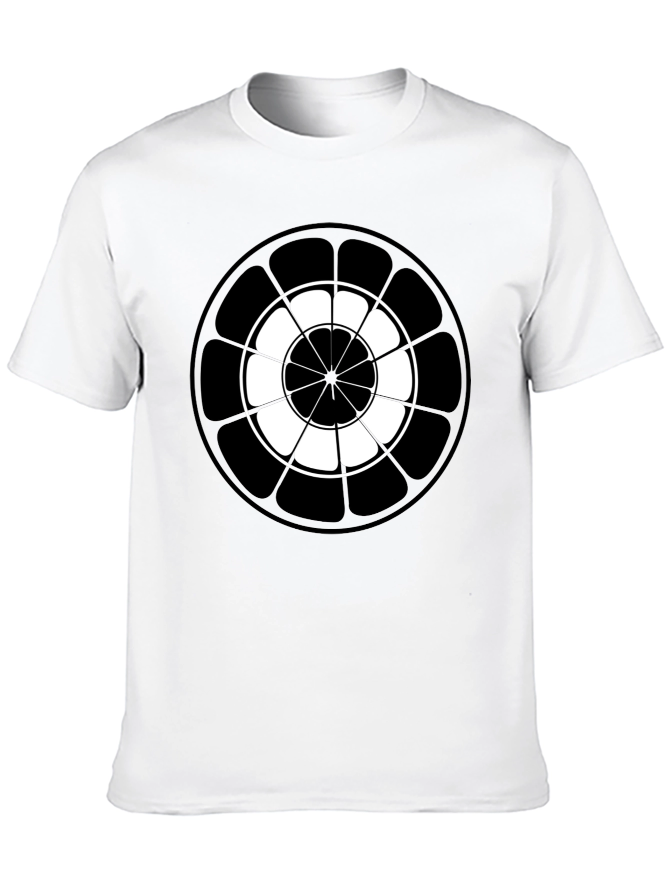 Abstract Geometric Circle T-Shirt
