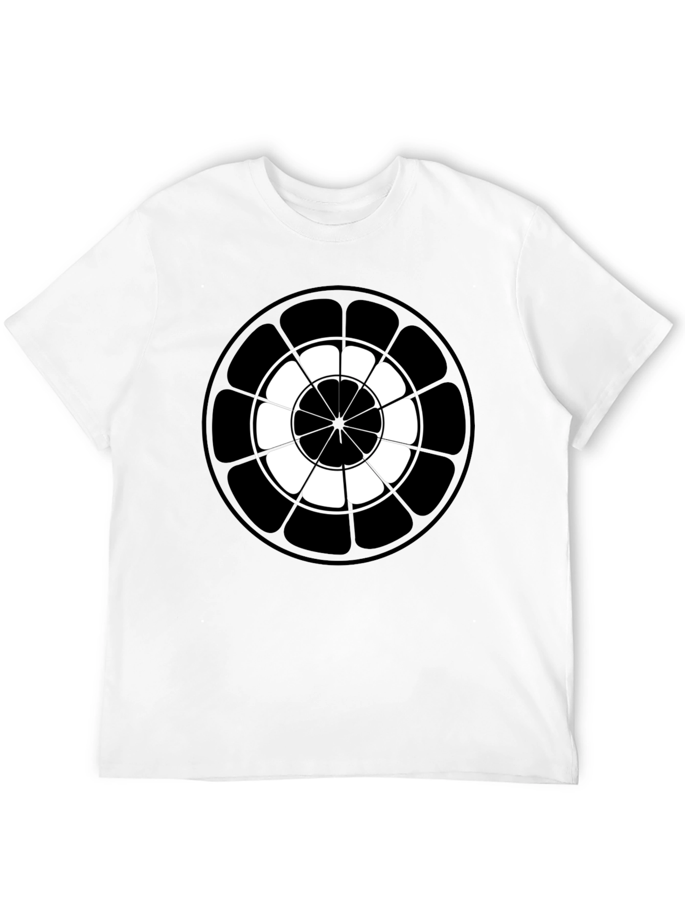 Abstract Geometric Circle T-Shirt