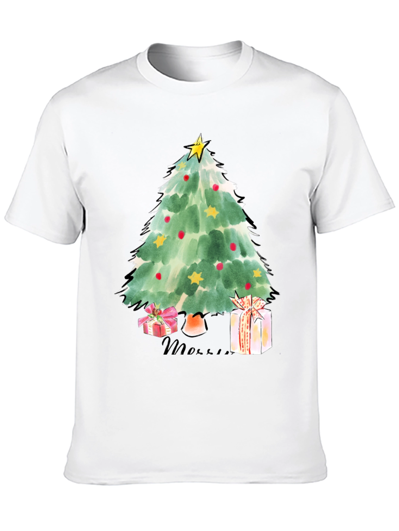 Festive Christmas Tree T-Shirt
