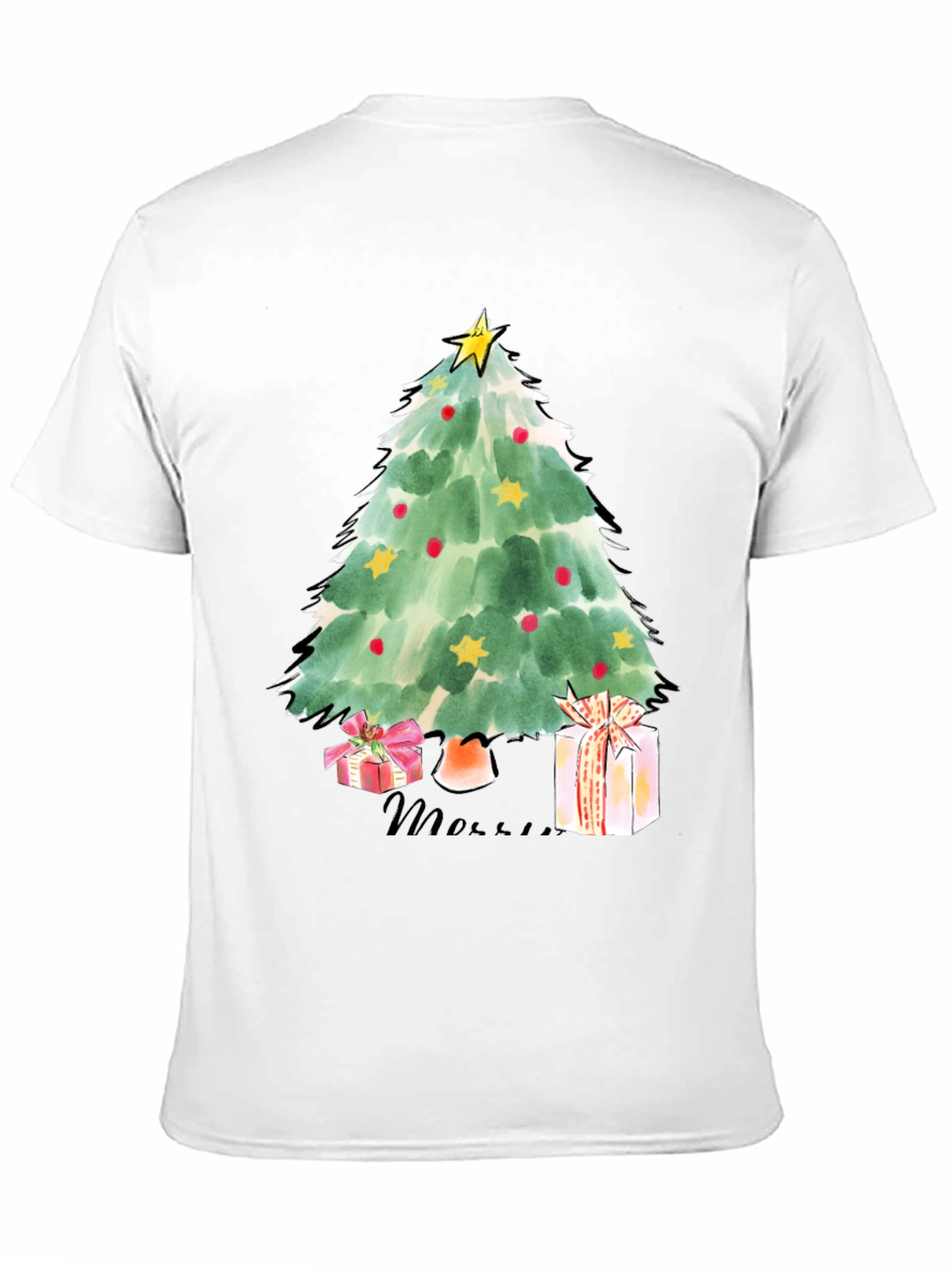Festive Christmas Tree T-Shirt