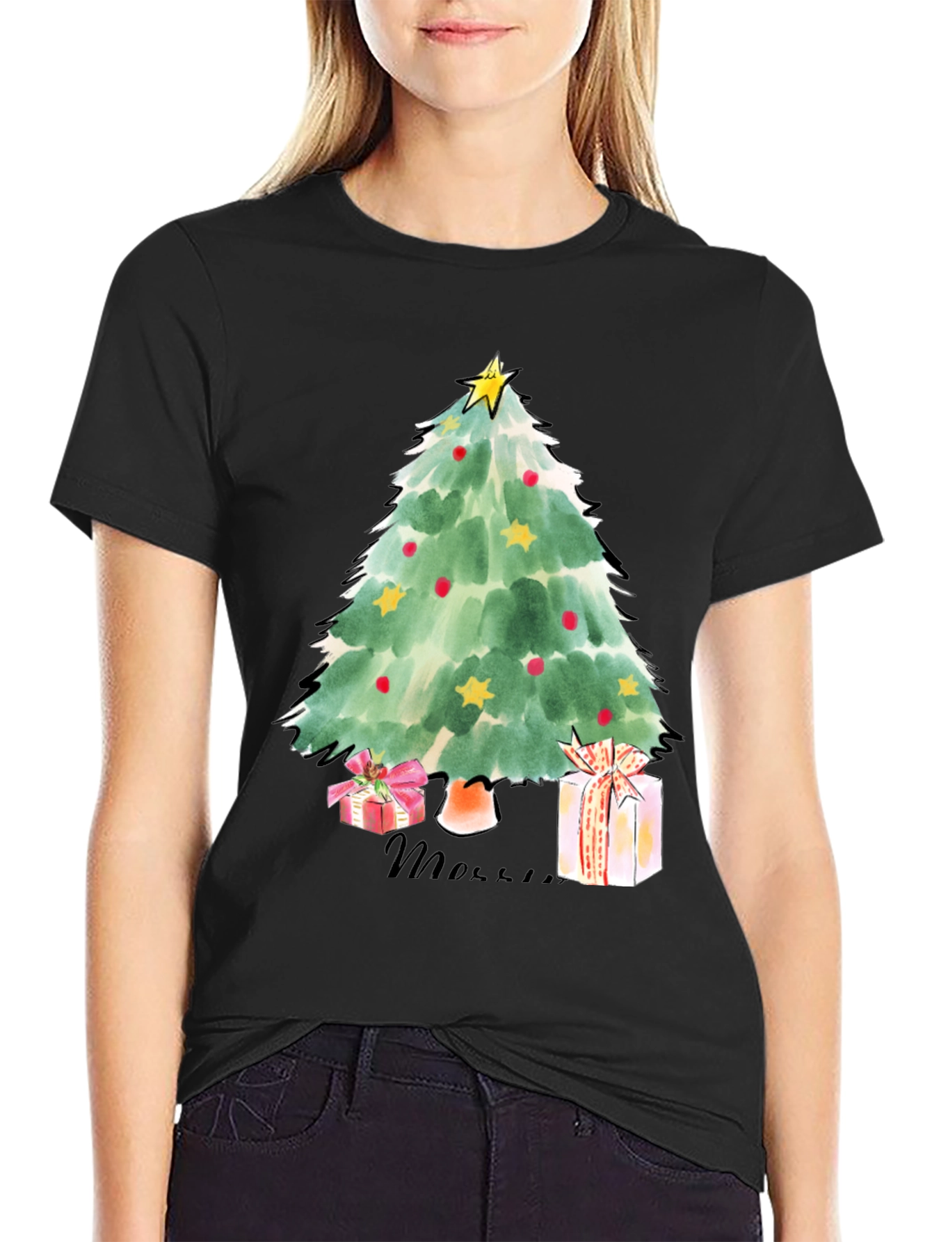 Festive Christmas Tree T-Shirt