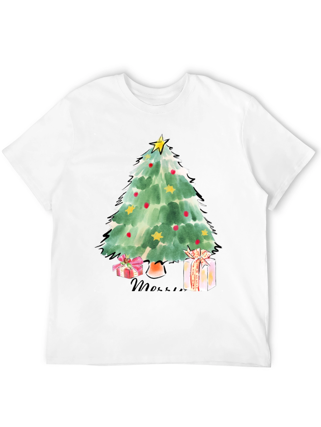 Festive Christmas Tree T-Shirt