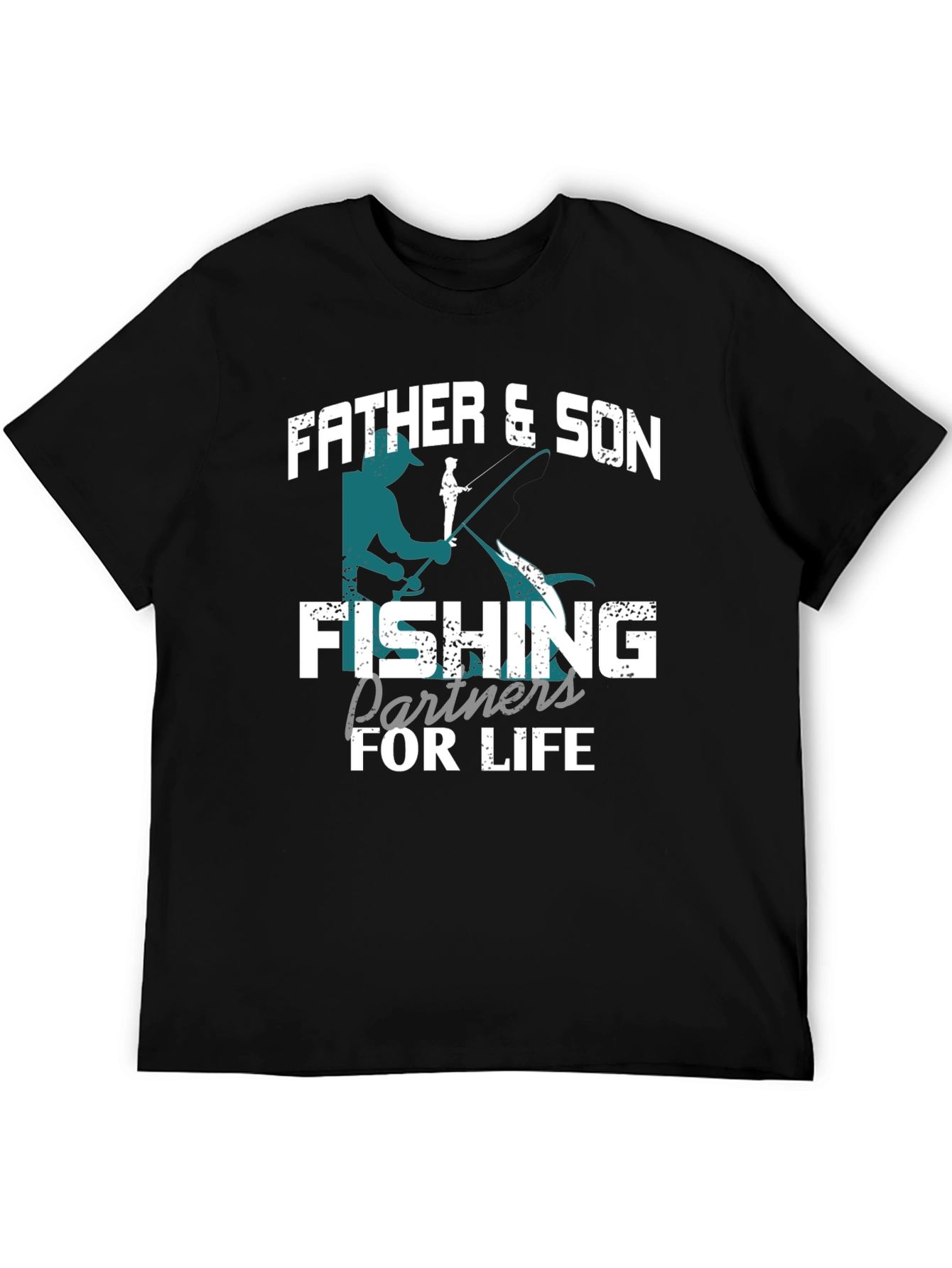 Father & Son Fishing T-Shirt: Partners for Life