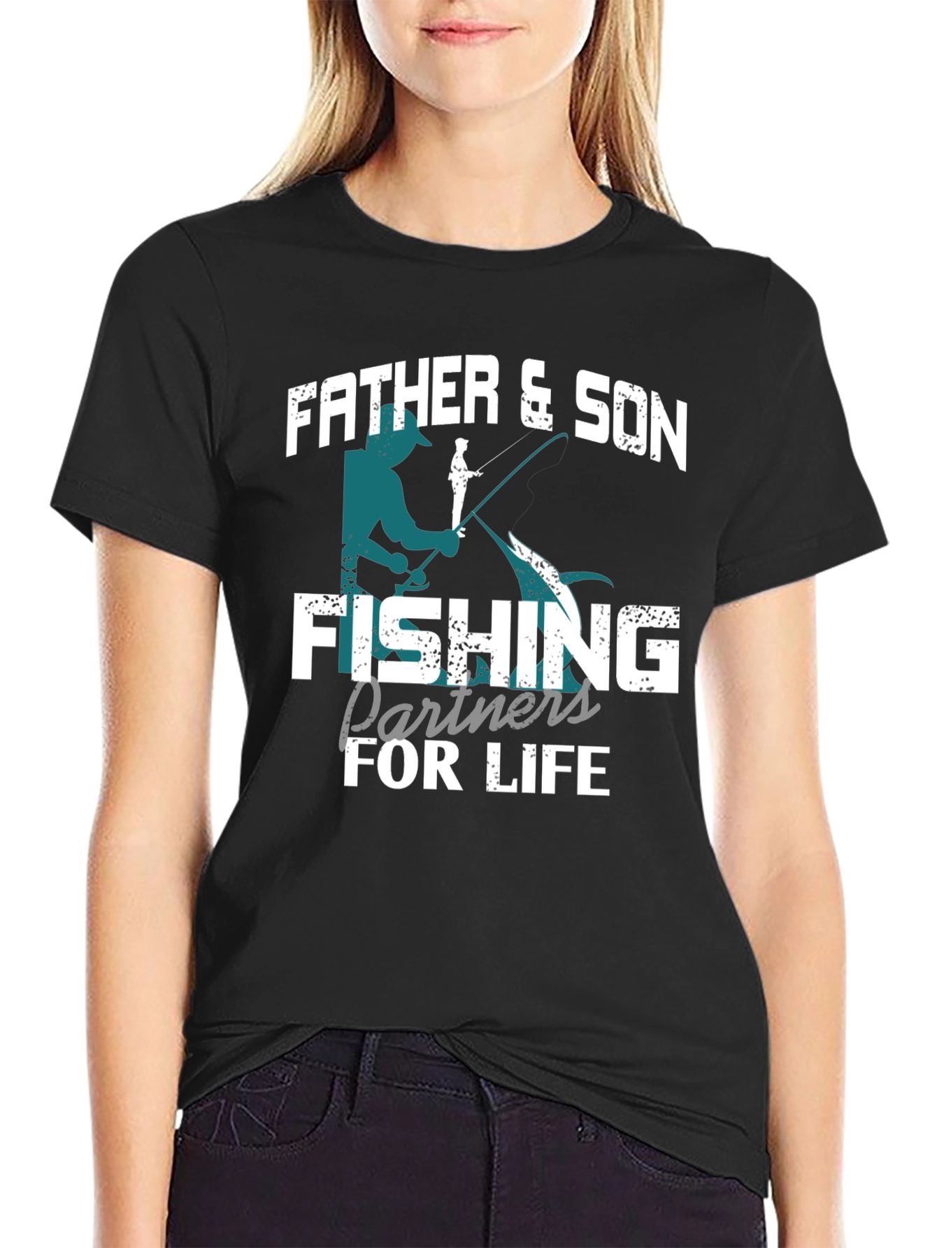 Father & Son Fishing T-Shirt: Partners for Life