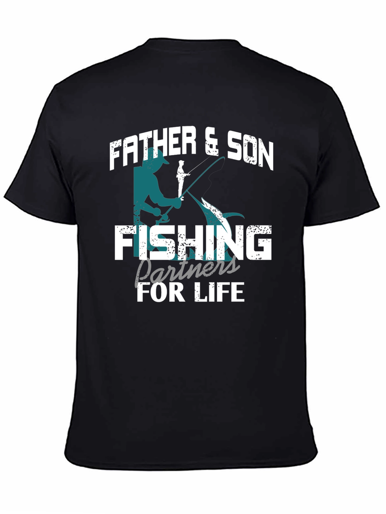 Father & Son Fishing T-Shirt: Partners for Life