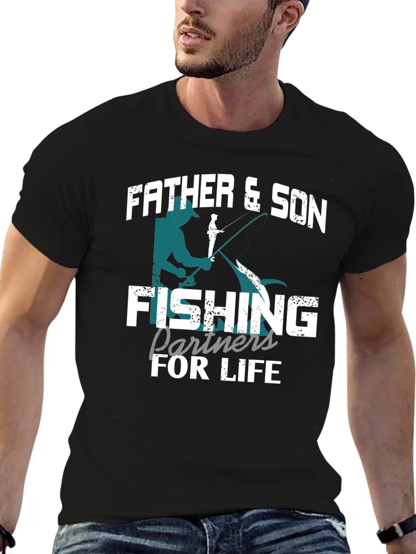Father & Son Fishing T-Shirt: Partners for Life