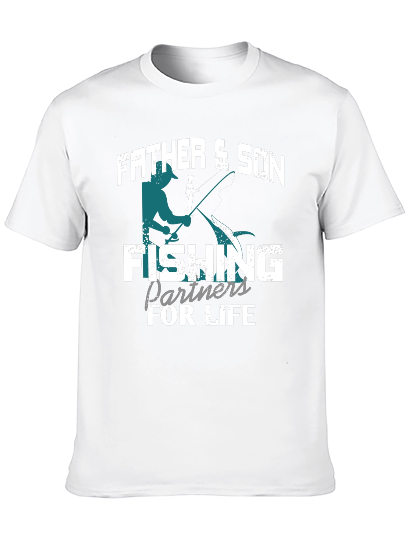 Father & Son Fishing T-Shirt: Partners for Life