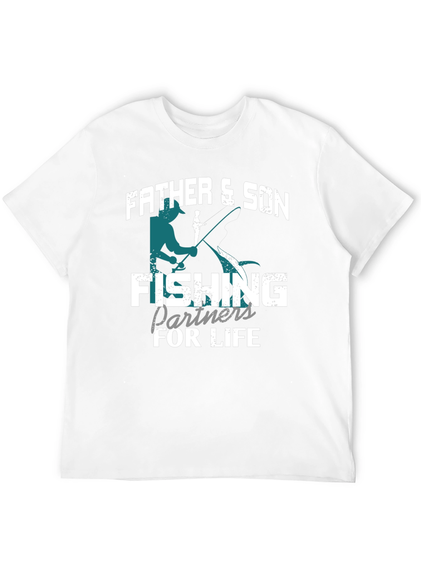Father & Son Fishing T-Shirt: Partners for Life