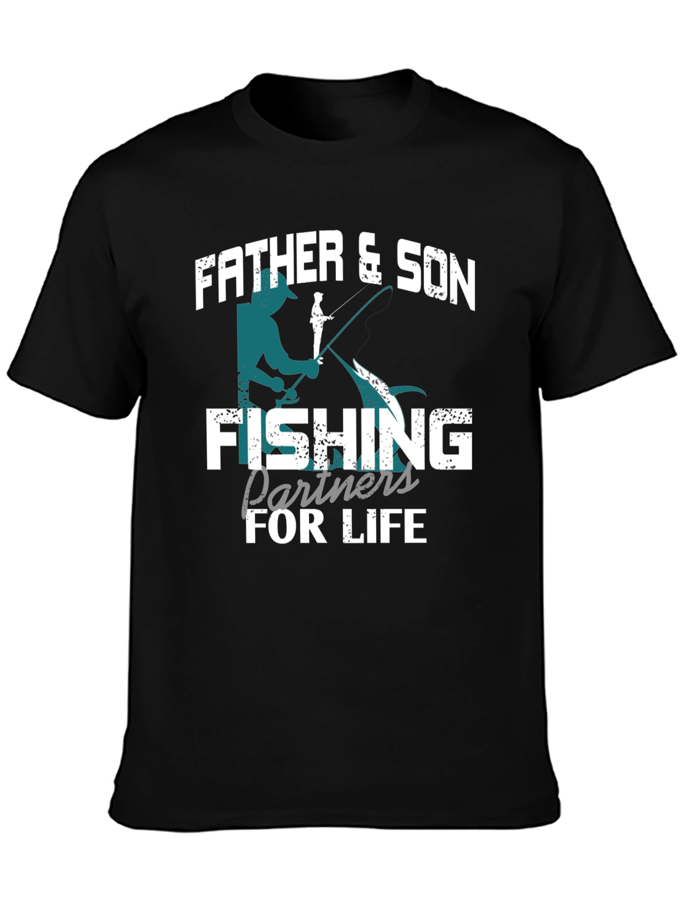 Father & Son Fishing T-Shirt: Partners for Life